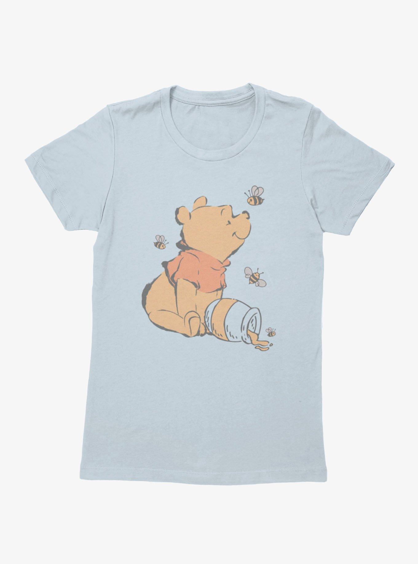 Disney Winnie The Pooh Honey Spills And Bumblebees Womens T-Shirt, , hi-res