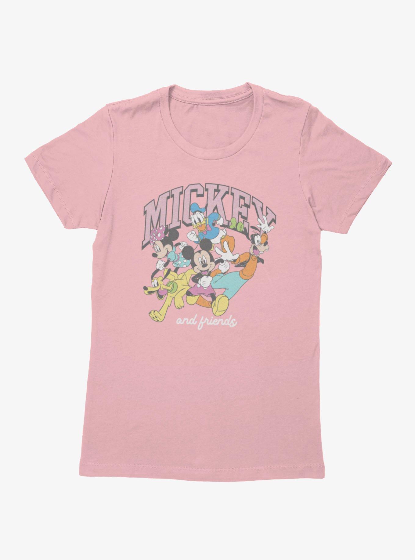 Disney Mickey Mouse & Friends Colors Group Womens T-Shirt, , hi-res