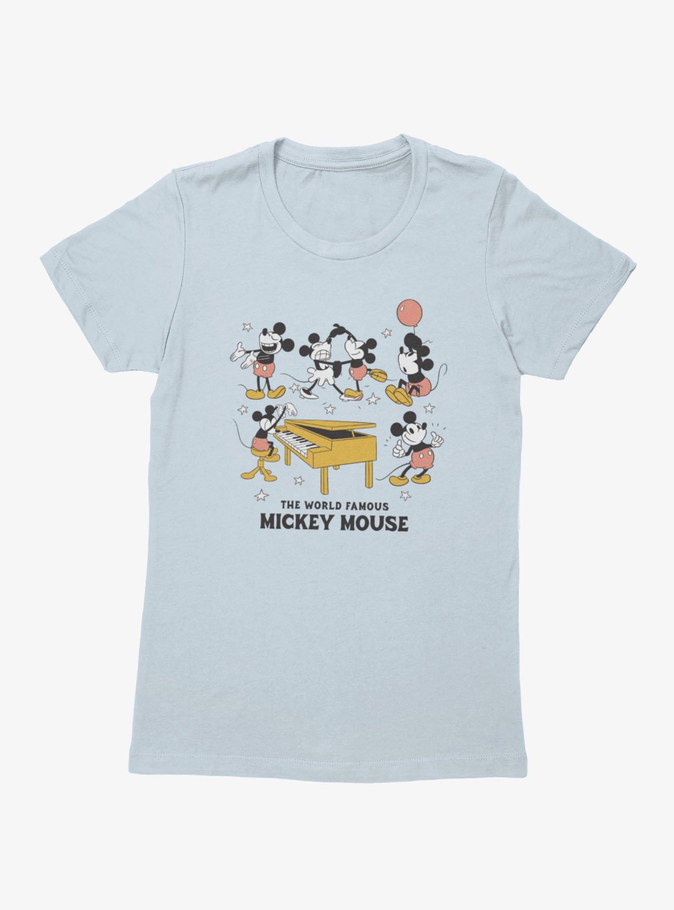 Disney Mickey Mouse The World Famous Vintage Fun Womens T-Shirt, , hi-res view 1