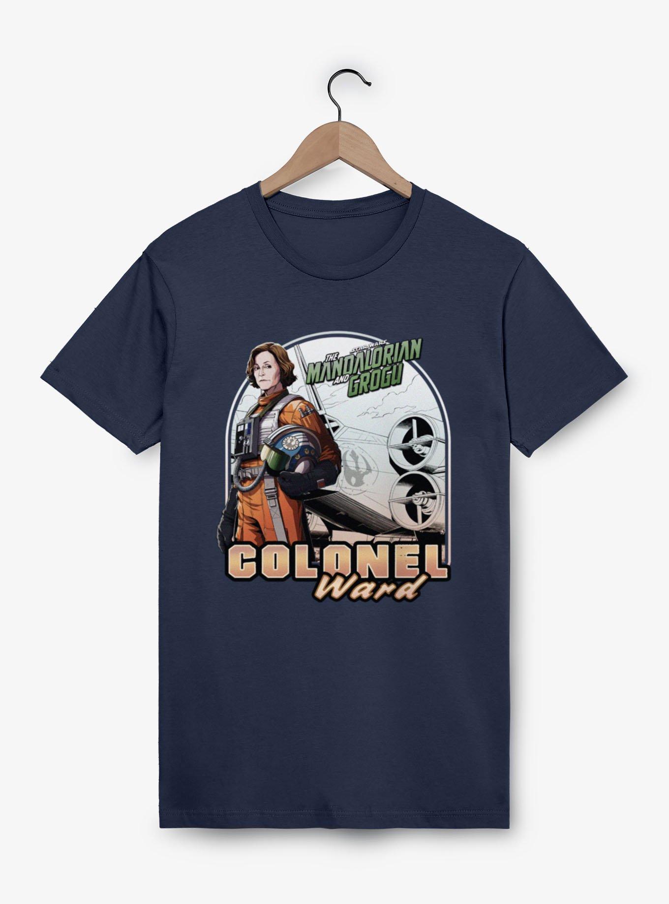 Star Wars The Mandalorian And Grogu Colonel Ward X-Wing Pilot T-Shirt, , hi-res