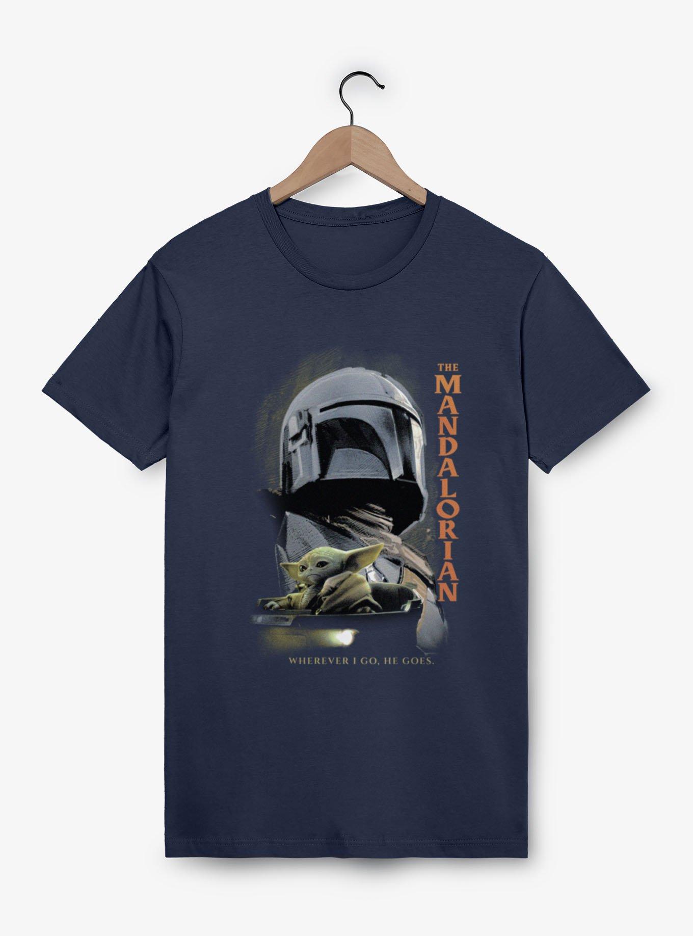 Star Wars The Mandalorian Wherever I Go T-Shirt, , hi-res