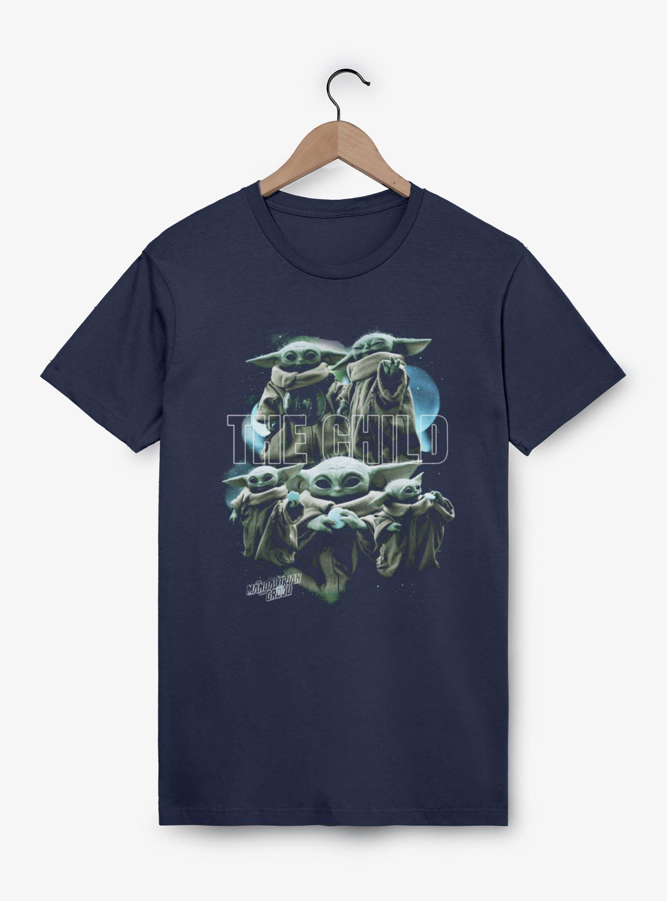 Star Wars The Mandalorian And Grogu The Child Space Collage T-Shirt, , hi-res