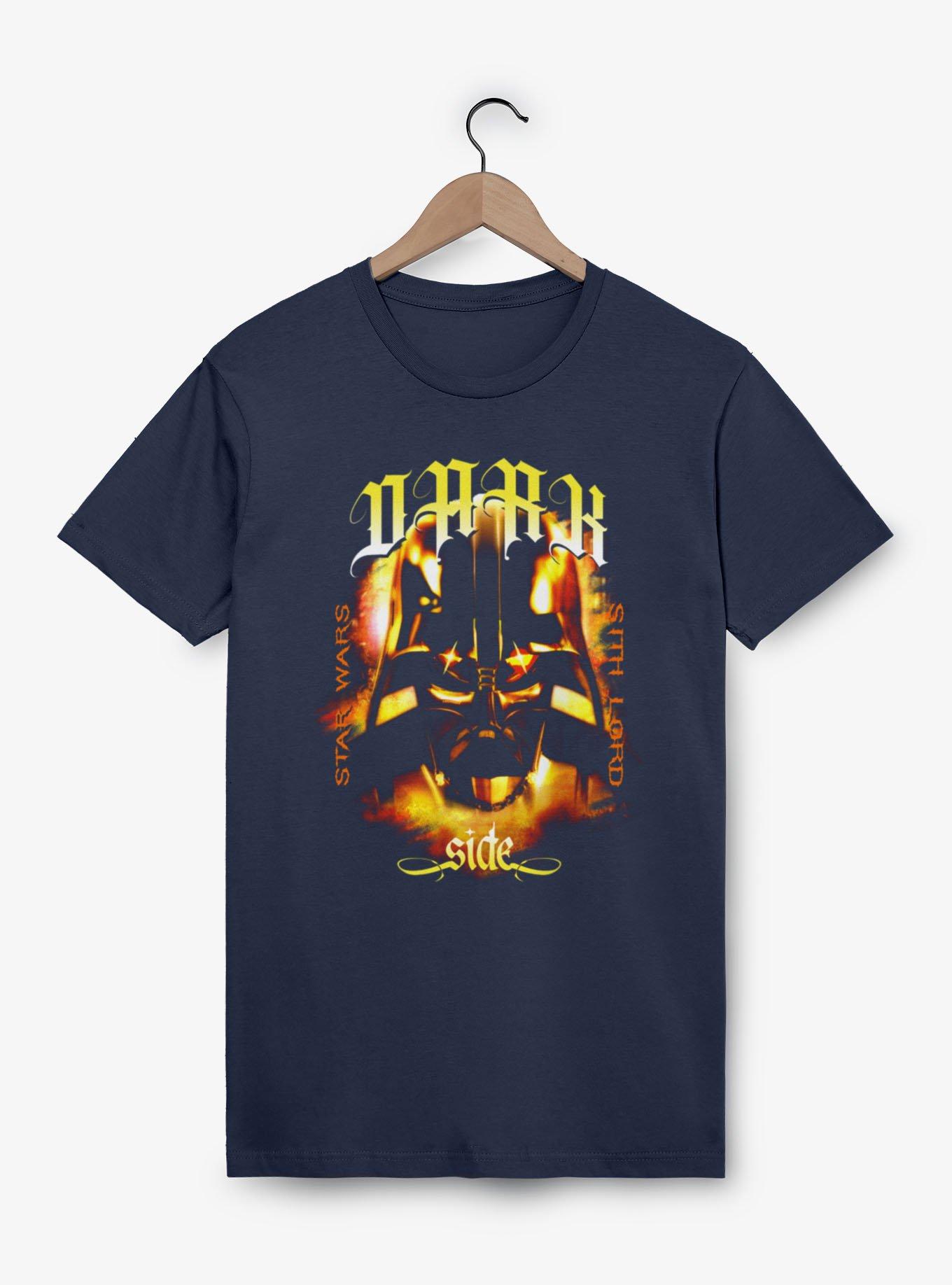 Star Wars Dark Sith Lord Darth Vader Dark Side Flames T-Shirt, , hi-res