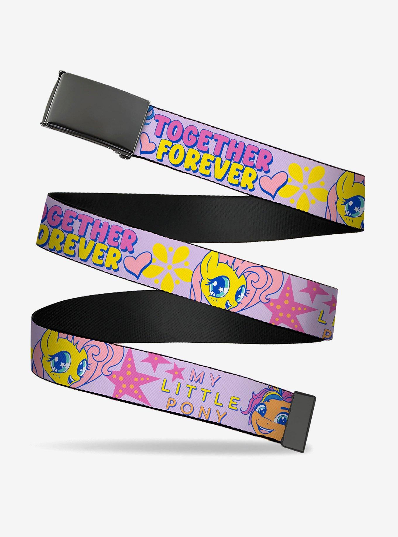 My Little Pony Three Ponies Together Forever Multi Clamp Buckle Belt, , hi-res
