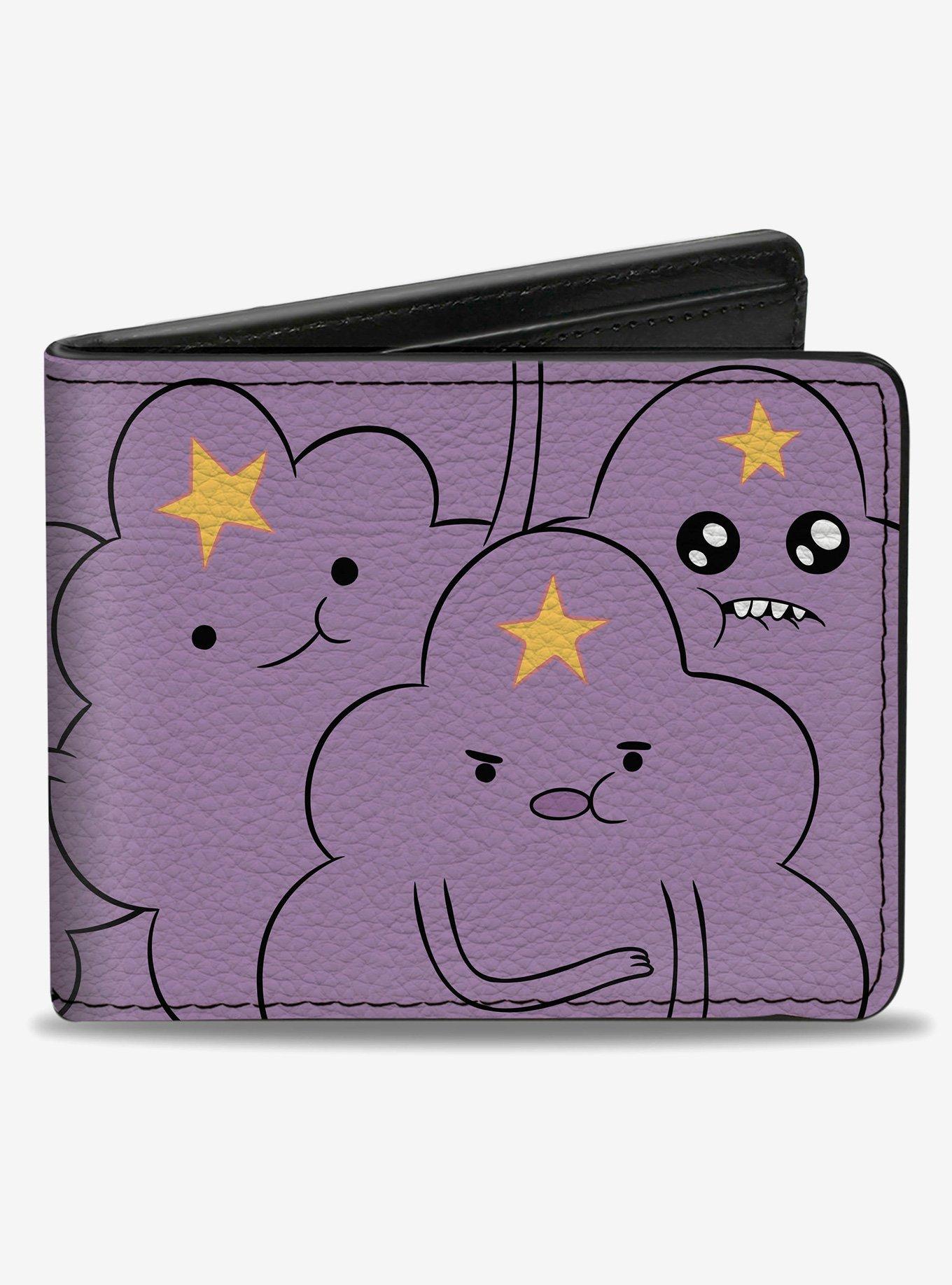 Adventure Time Lumpy Space Princess Poses Stacked Bifold Wallet
