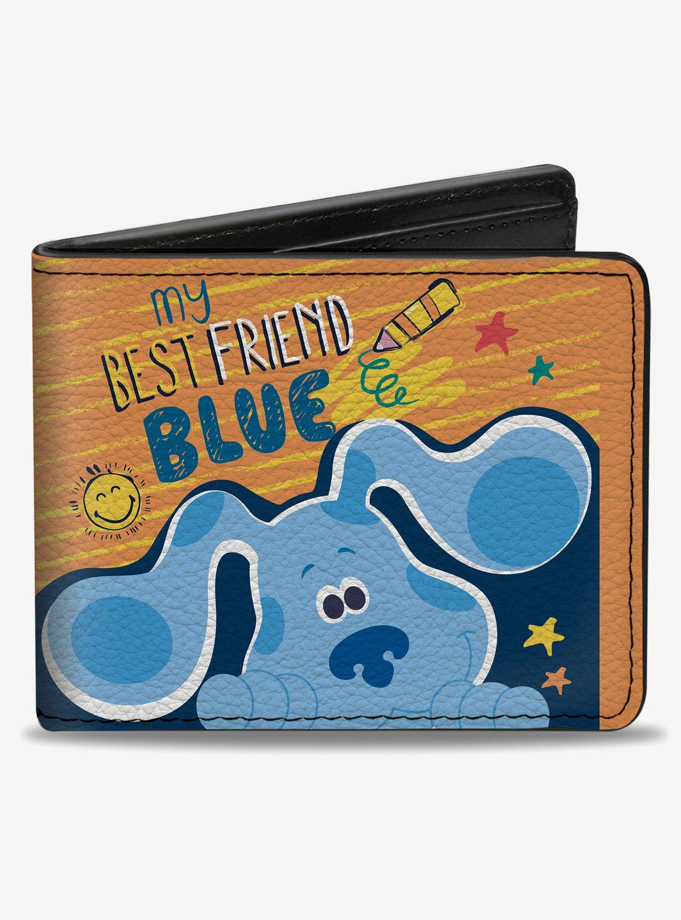 Blues Clues My Best Friend and Big Smiles Collage Bifold Wallet, , hi-res