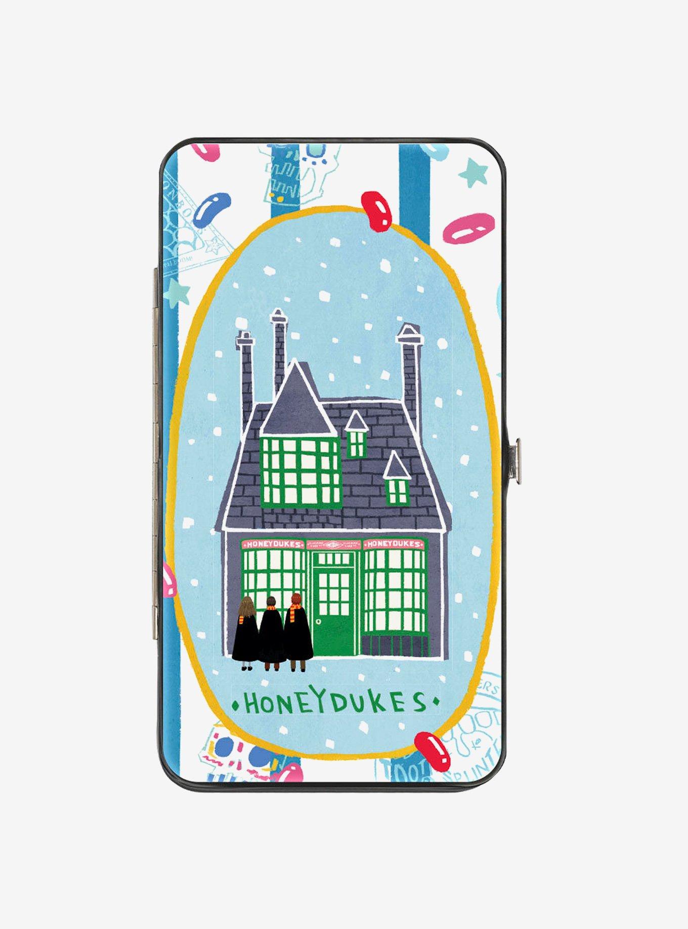 Harry Potter Honeydukes Group Storefront Scene and Icons Hinged Wallet, , hi-res