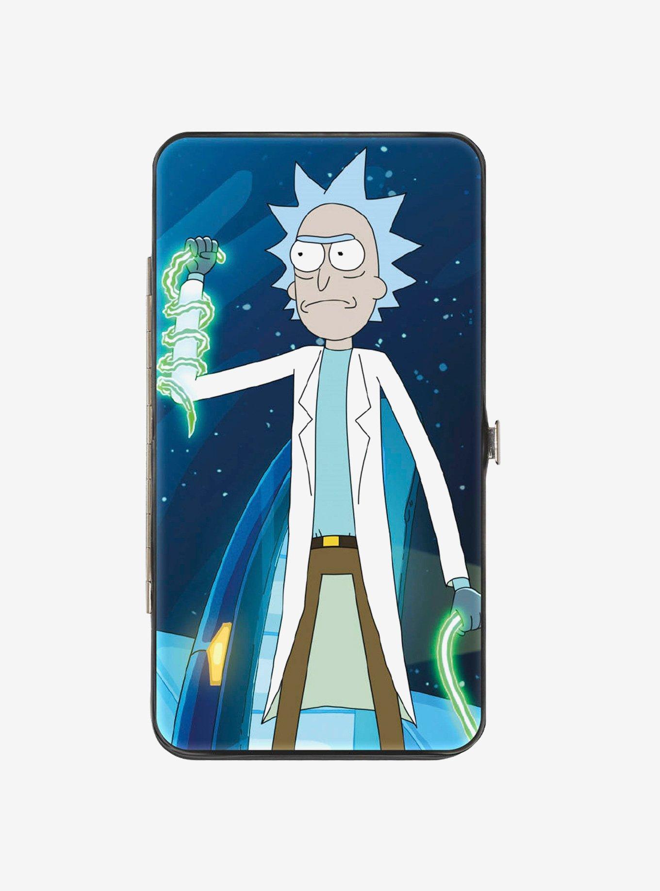 Rick and Morty Space Cruiser Scene Hinged Wallet, , hi-res