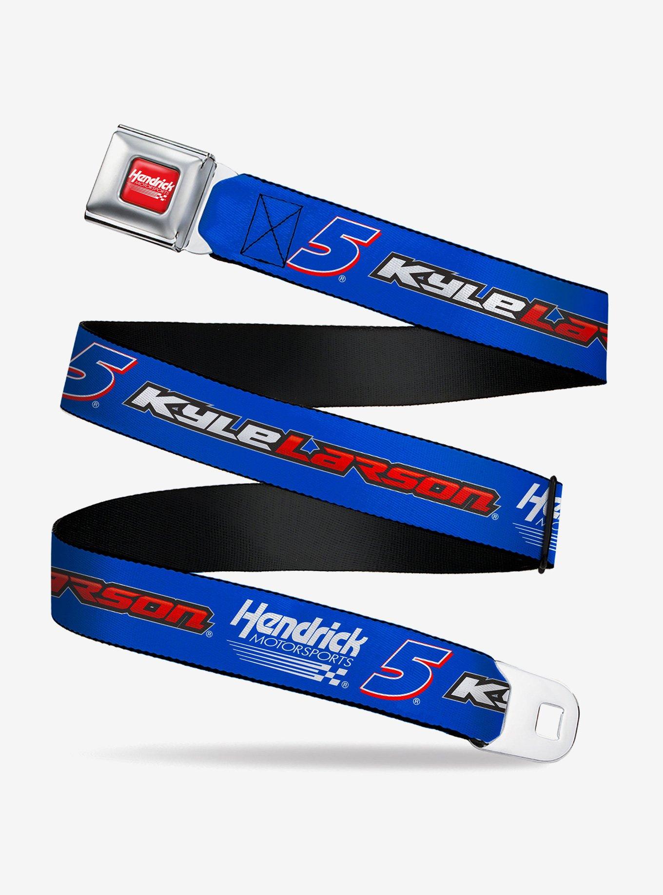 Hendrick Motorsports Kyle Larson #5 Racing Logo Youth Seatbelt Buckle Belt, , hi-res
