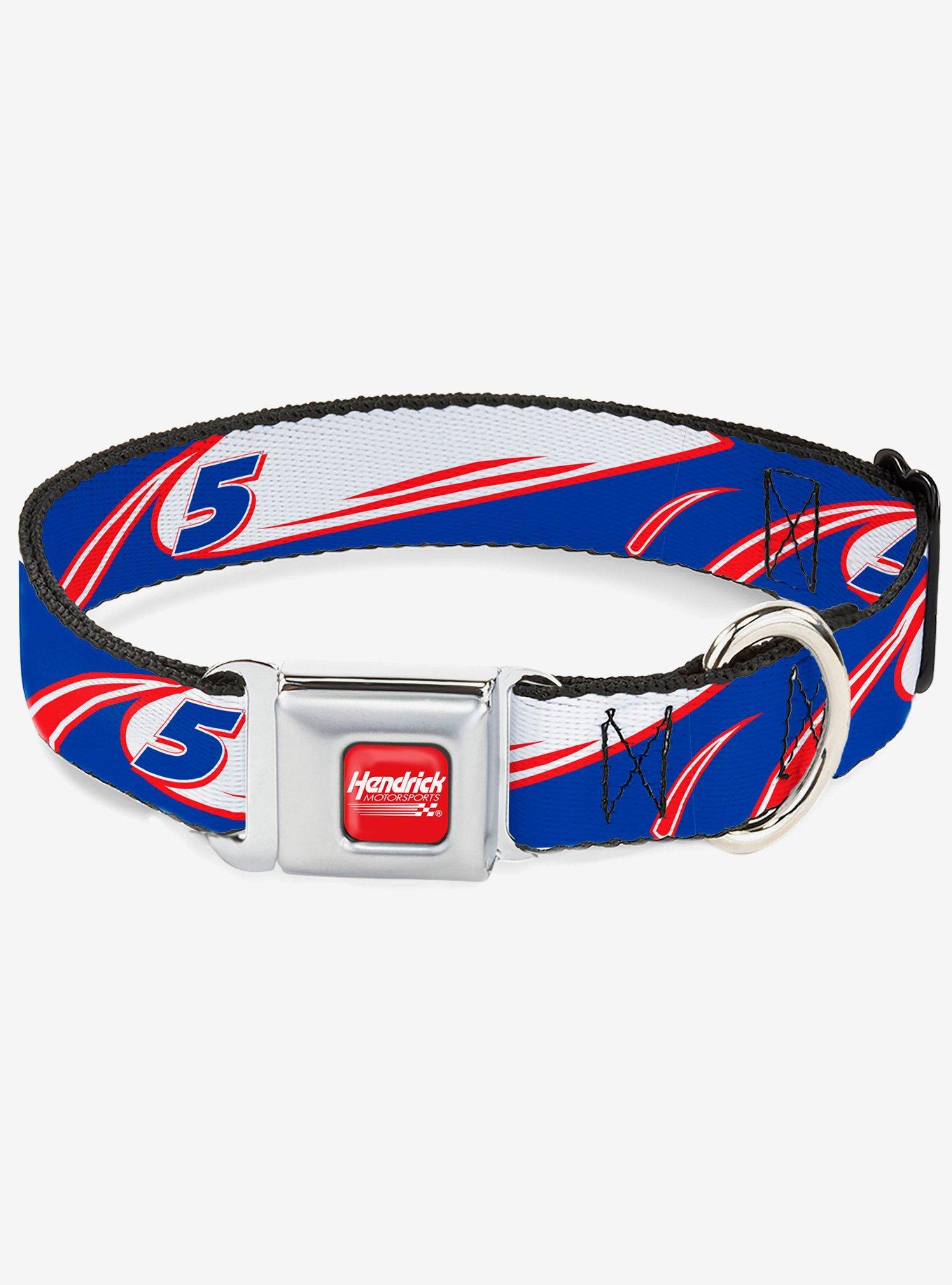 Hendrick Motorsports Kyle Larson #5 Car Scheme Seatbelt Buckle Dog Collar, , hi-res