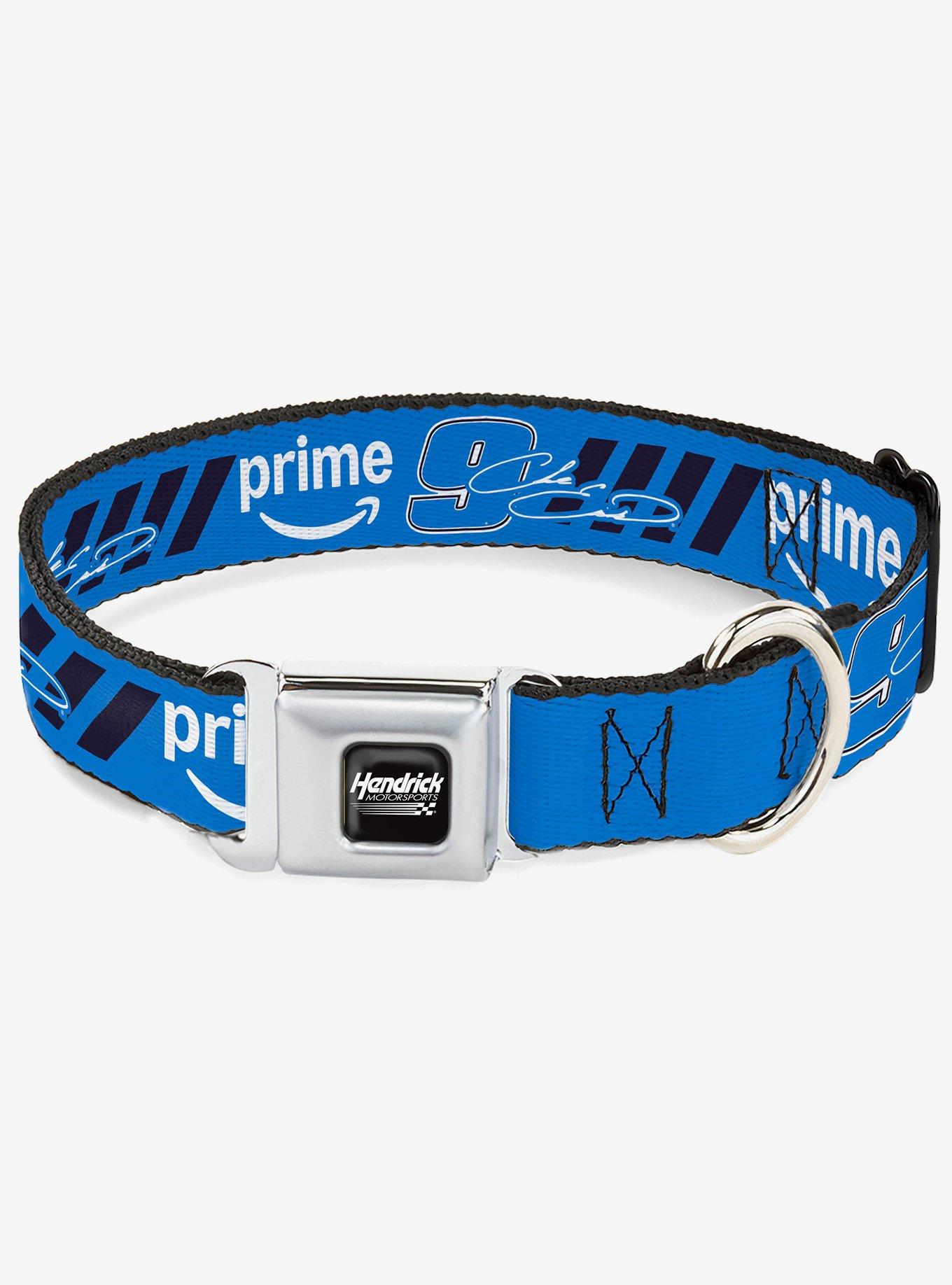 Hendrick Motorsports Chase Elliott #9 Autograph Prime Logo Seatbelt Buckle Dog Collar