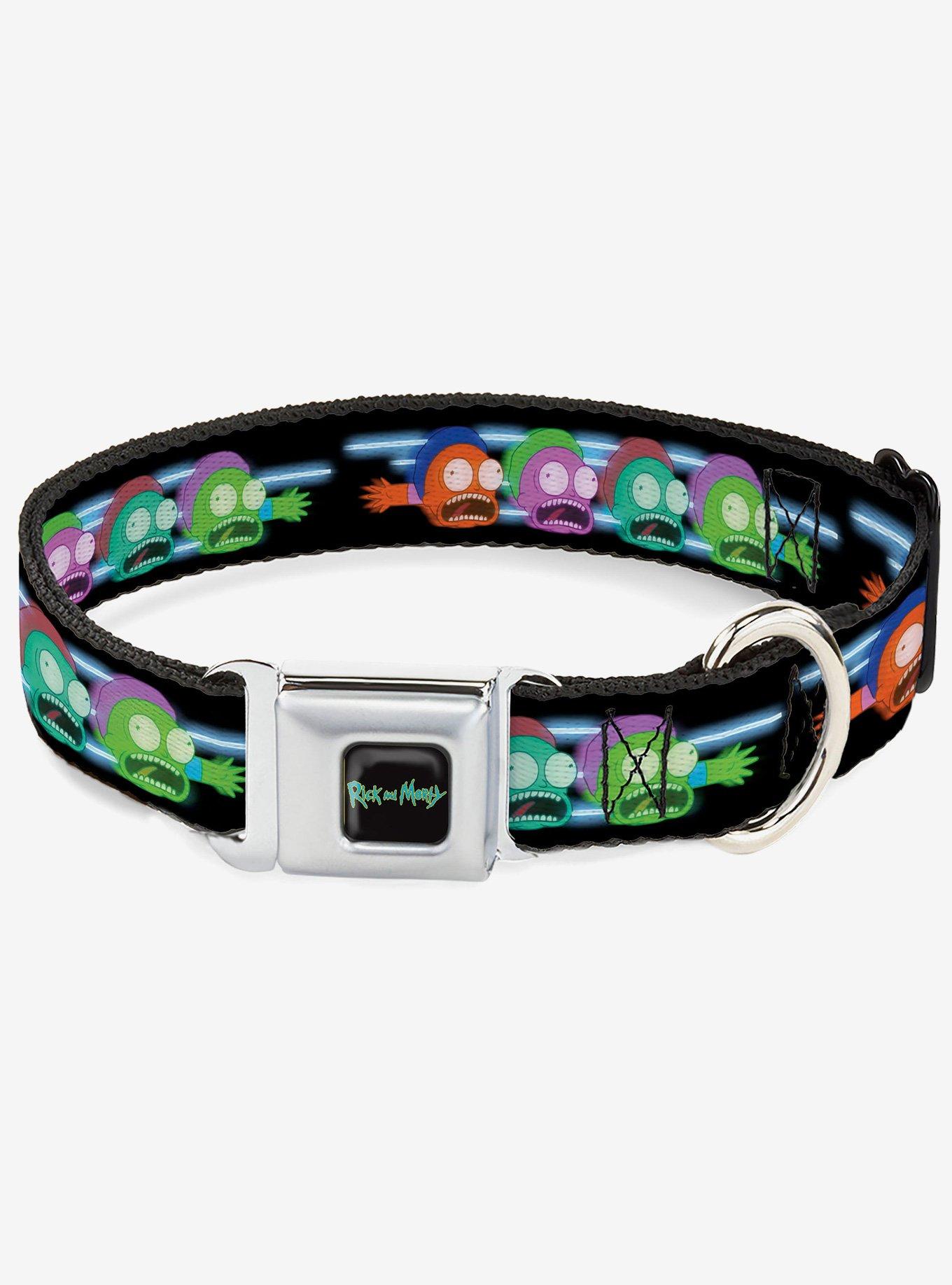 Rick and Morty Screaming Face Multi Seatbelt Buckle Dog Collar, , hi-res