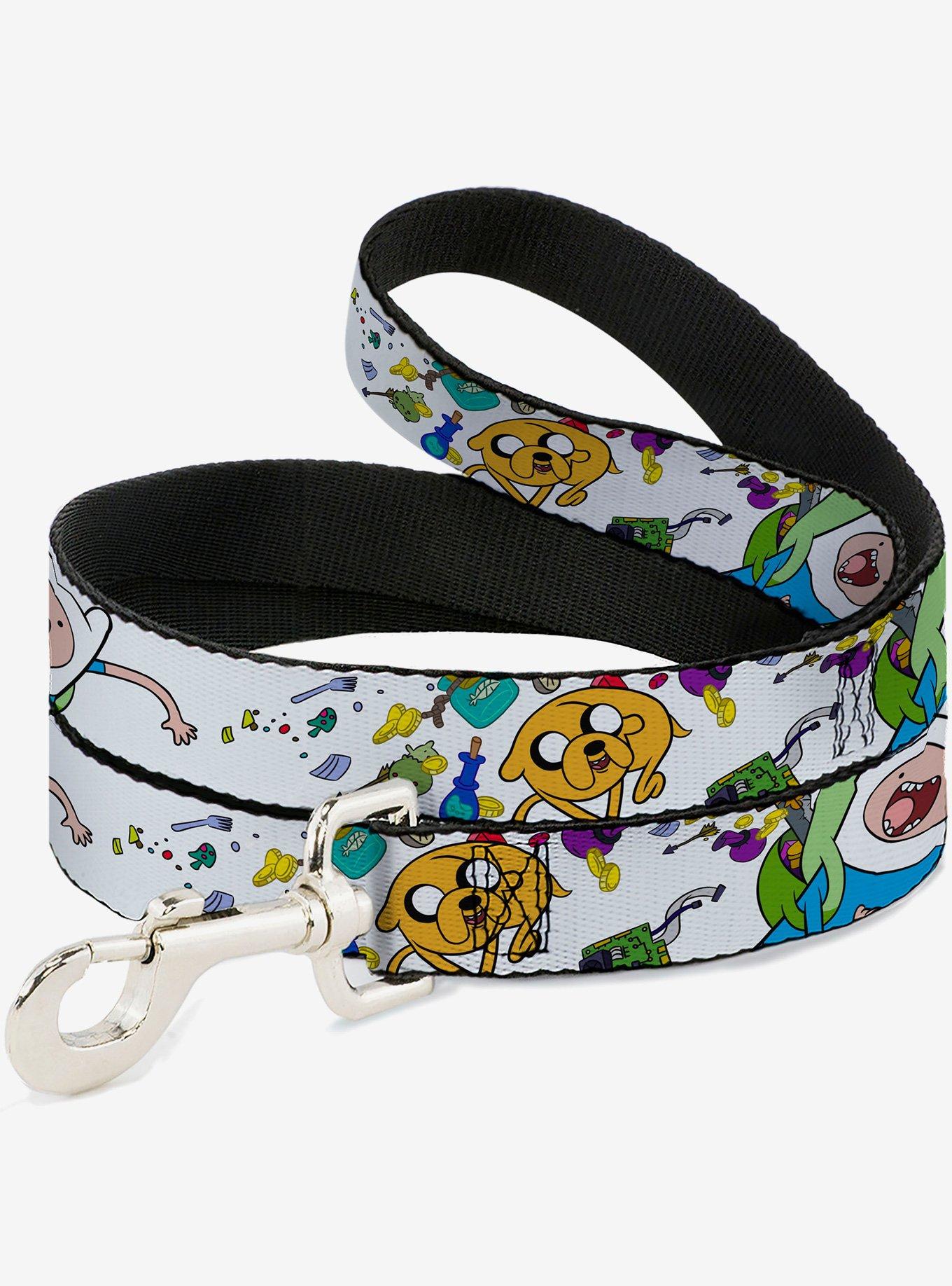Adventure Time Jake and Finn Open Pack Pose Dog Leash, , hi-res