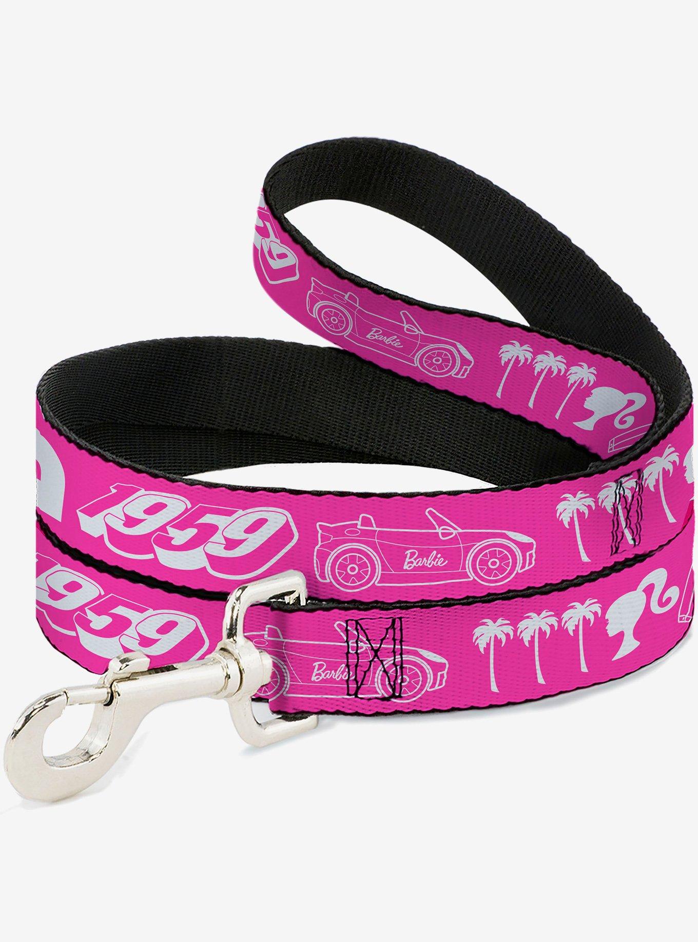 Barbie Script Signature and Icons Dog Leash, , hi-res