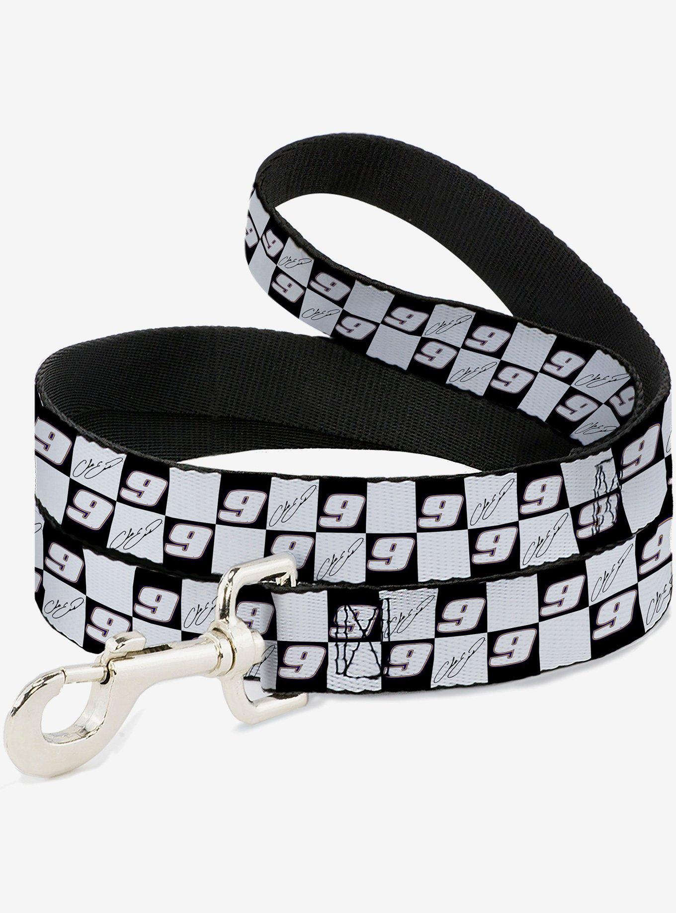 Hendrick Motorsports HMS Autograph and Checker Logo Dog Leash, , hi-res