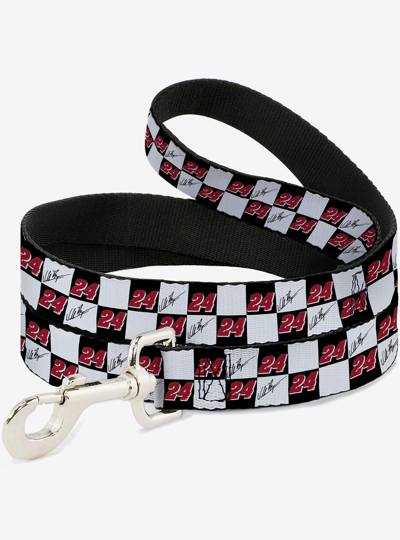 Hendrick Motorsports William Byron Autograph and #24 Checker Logo Dog Leash, , hi-res