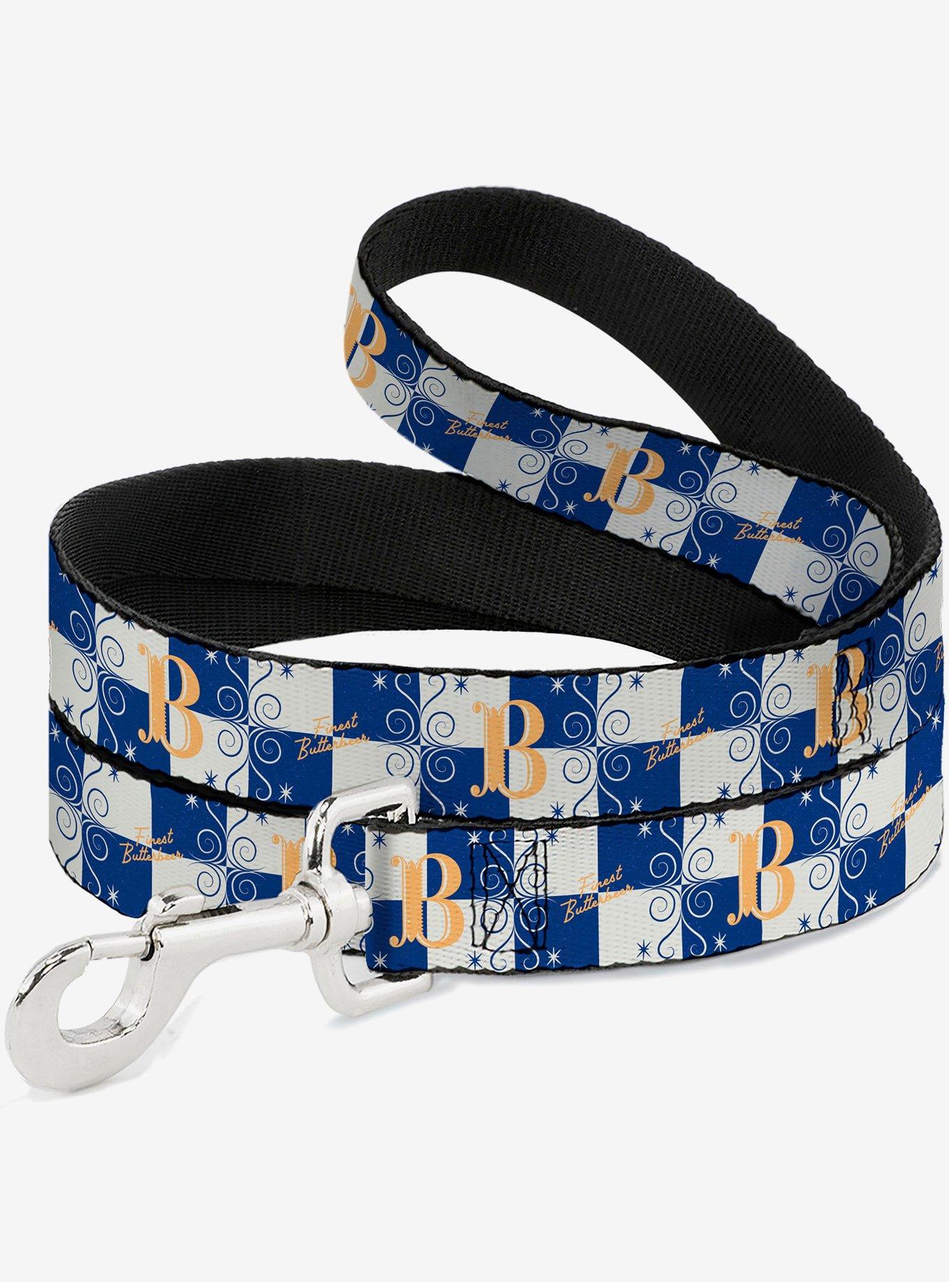 Harry Potter Butterbeer Logo Checker Dog Leash