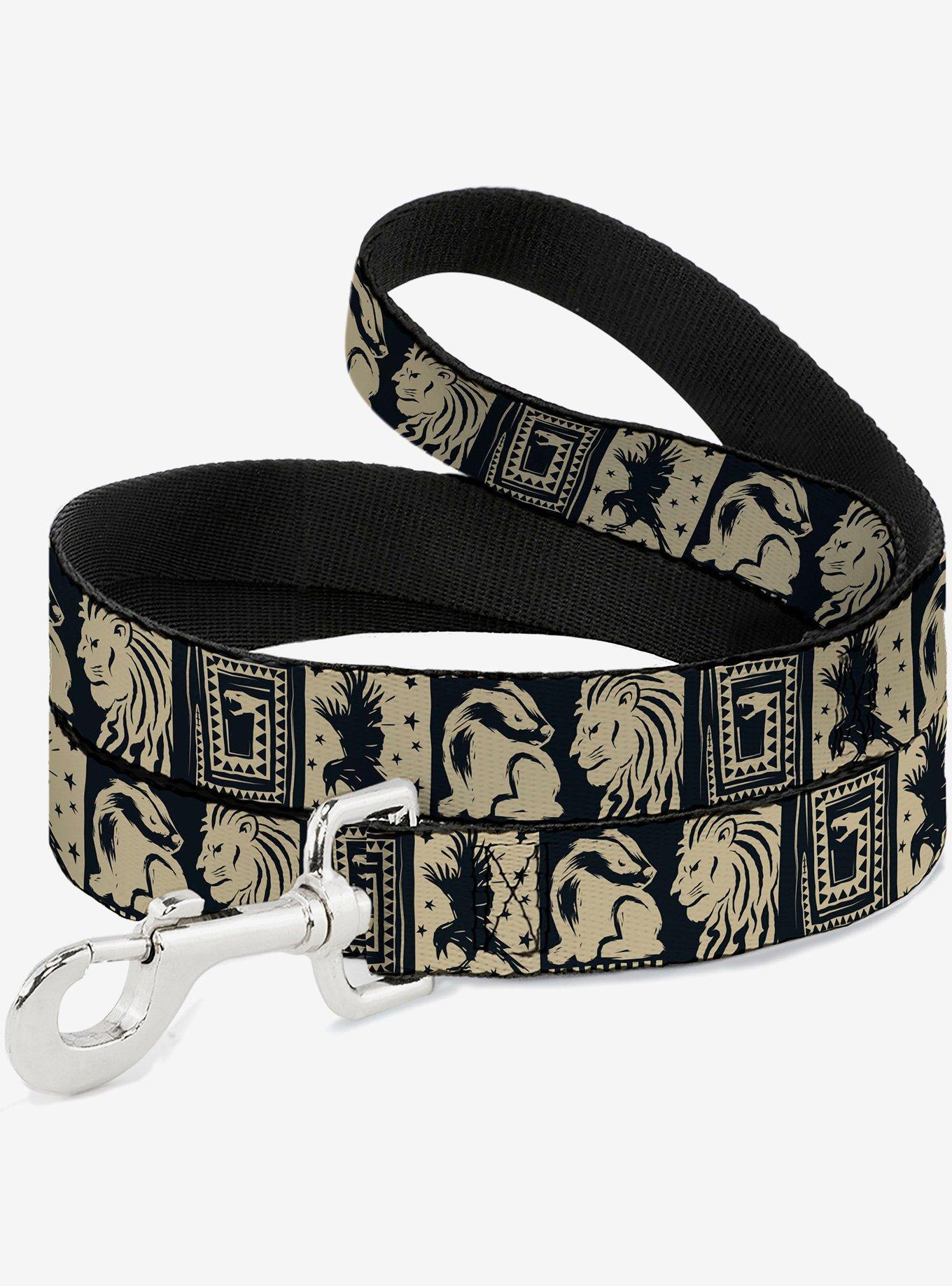 Harry Potter Hogwarts House Patch Blocks Dog Leash, , hi-res