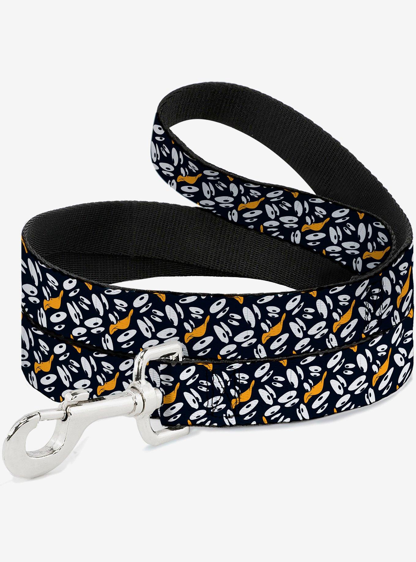 Looney Tunes Daffy Duck Expression and Eyes Scattered Dog Leash, , hi-res