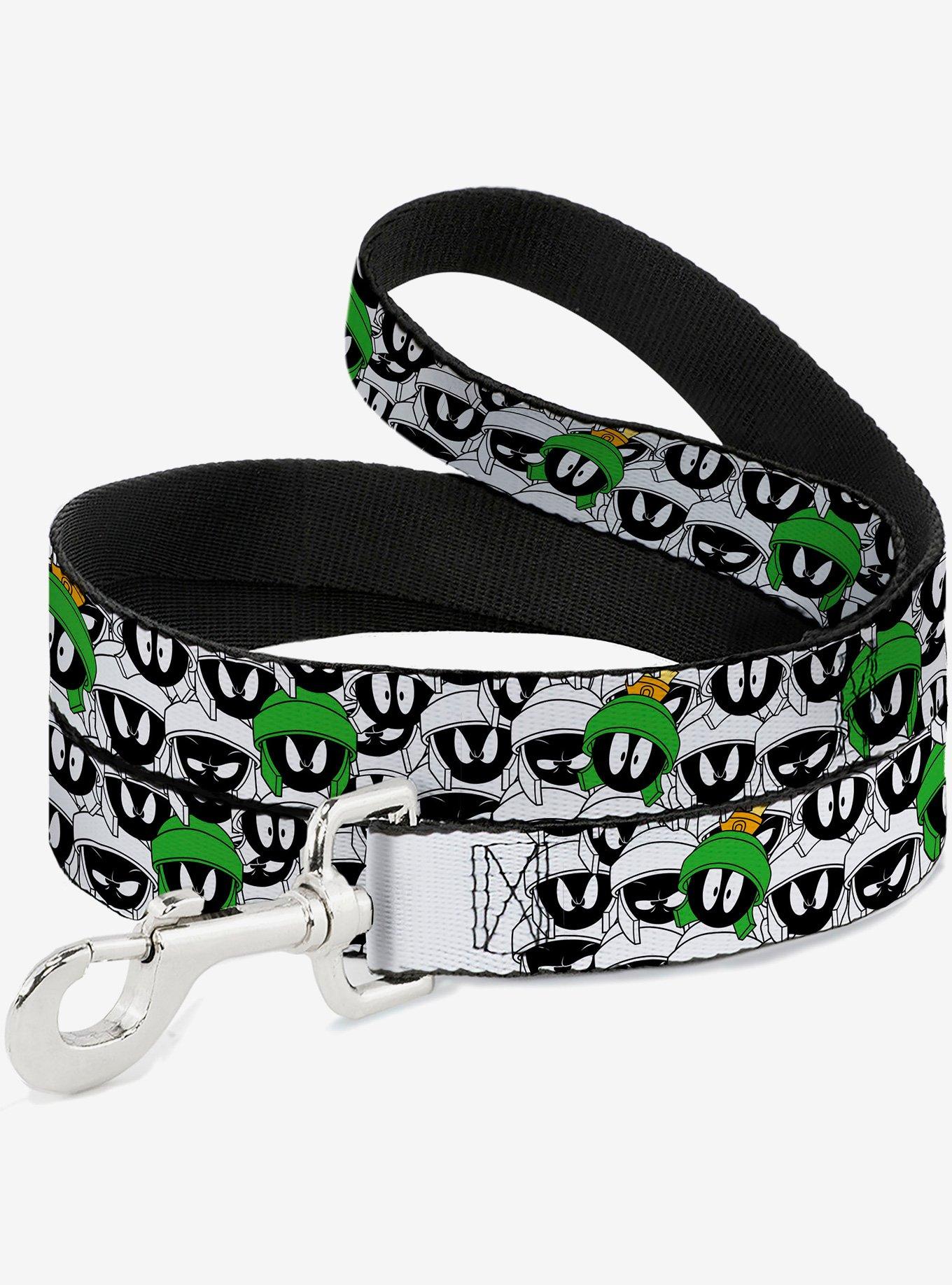Looney Tunes Marvin the Martian Faces Stacked Dog Leash, , hi-res