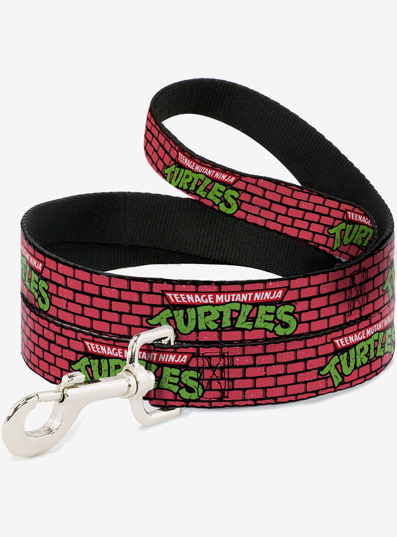 Teenage Mutant Ninja Turtles Brick Title Logo Dog Leash, , hi-res