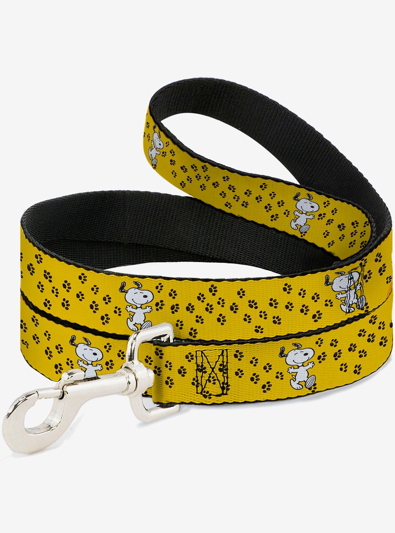 Peanuts Snoopy Smiling Pose Paw Print Dog Leash, , hi-res