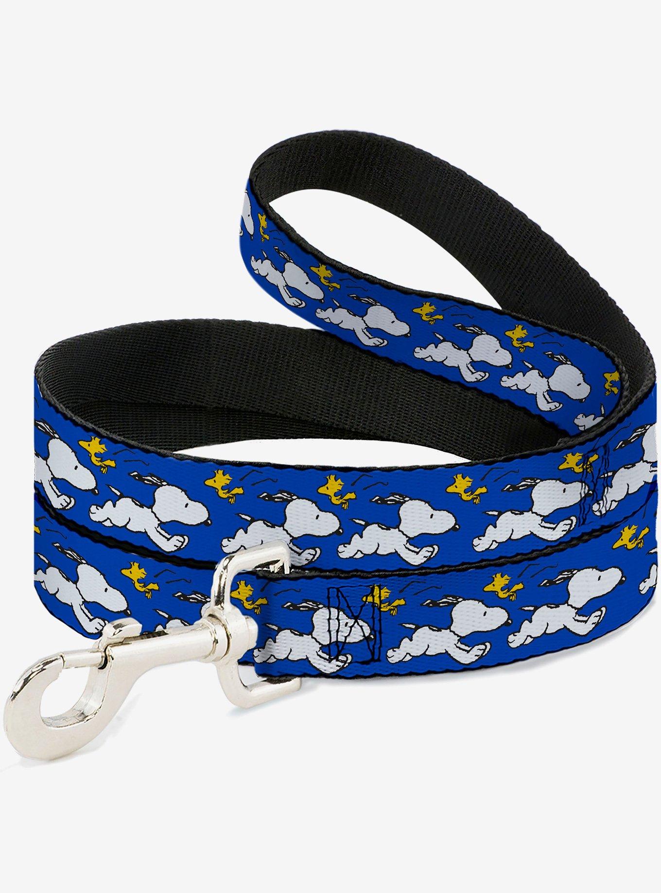 Peanuts Snoopy Running and Woodstock Pose Dog Leash