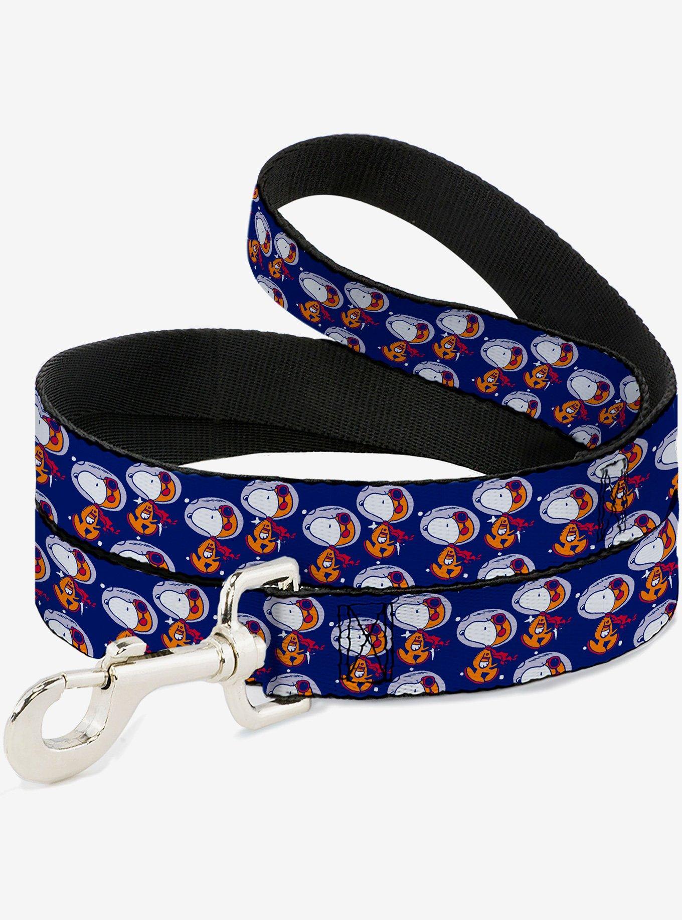 Peanuts Astronaut Snoopy Walking Pose Scattered Dog Leash