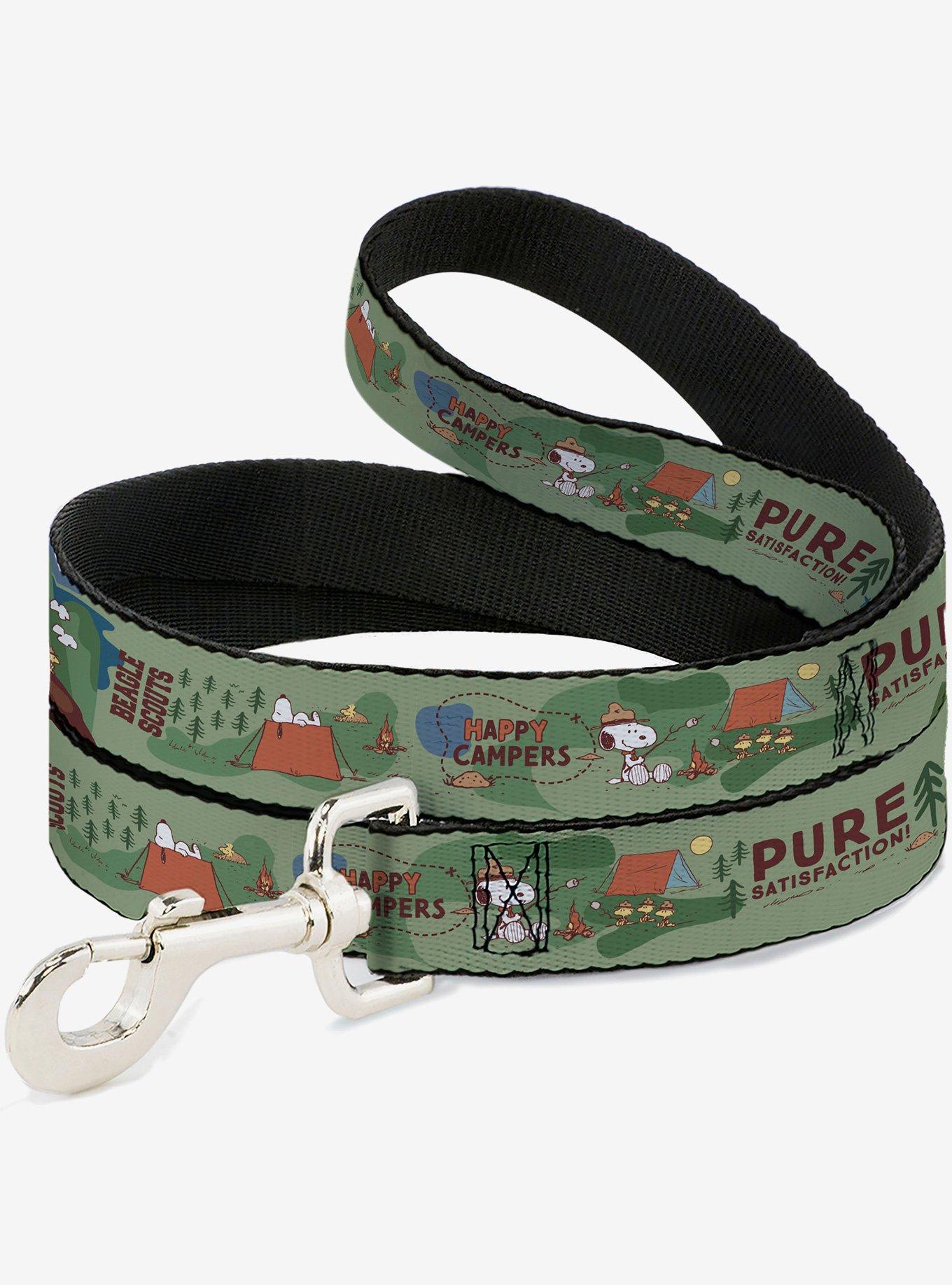 Peanuts Happy Camper Beagle Scouts Scenes Dog Leash