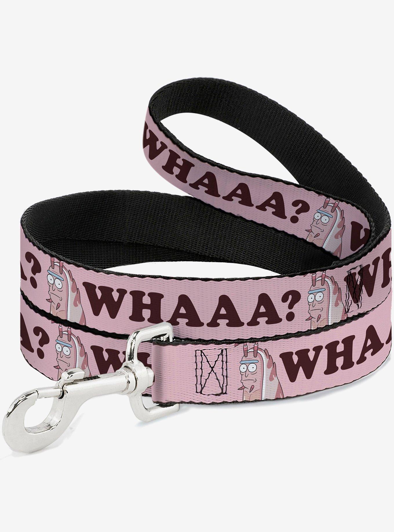 Rick and Morty Shrimp Rick Whaaa Pose Pink Dog Leash, , hi-res
