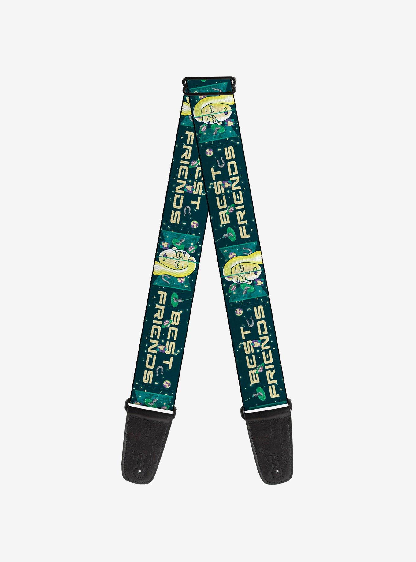 Rick and Morty Space Beth Best Friends Split Pose Guitar Strap, , hi-res