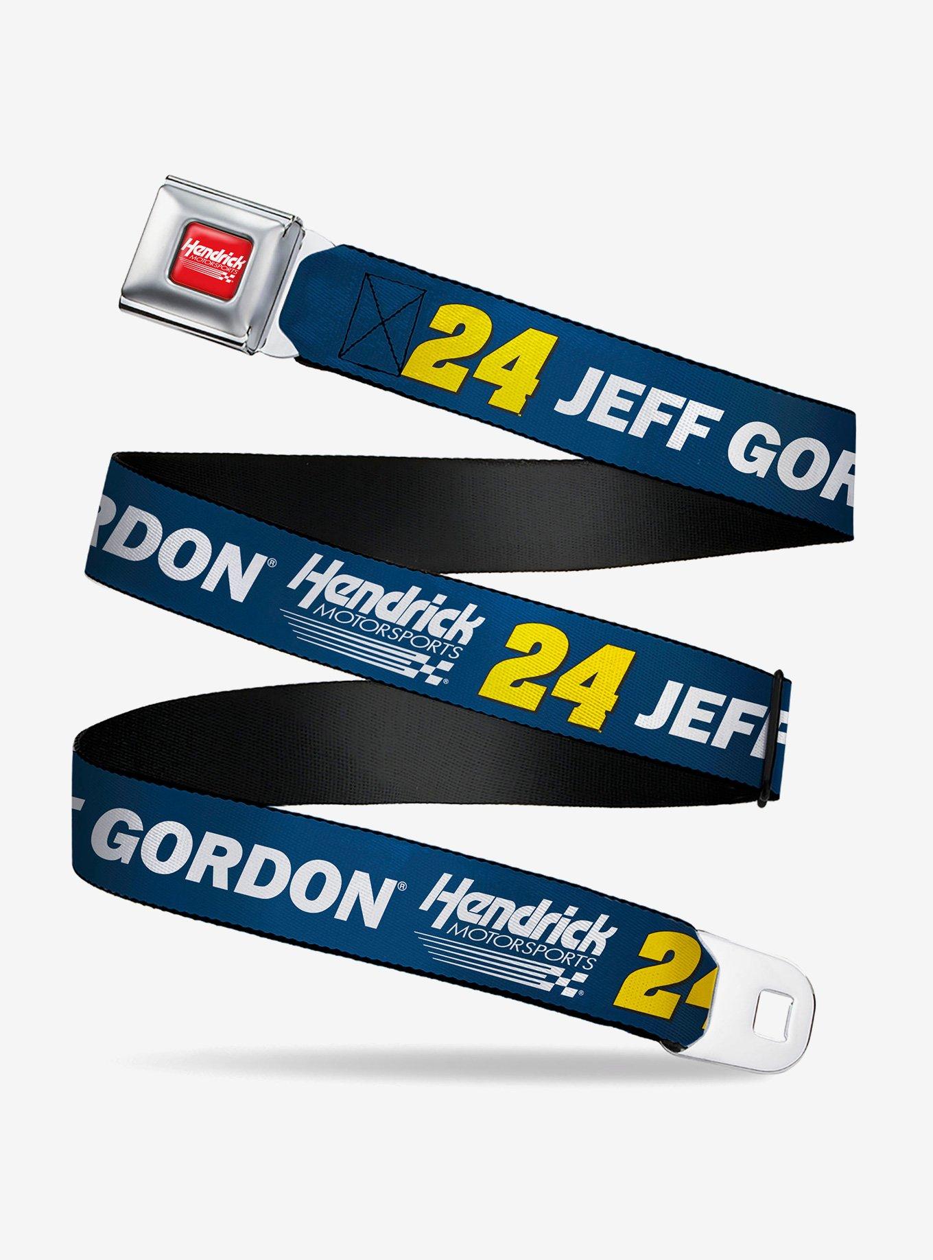 Hendrick Motorsports Jeff Gordon #24 Racing Logo Seatbelt Buckle Belt