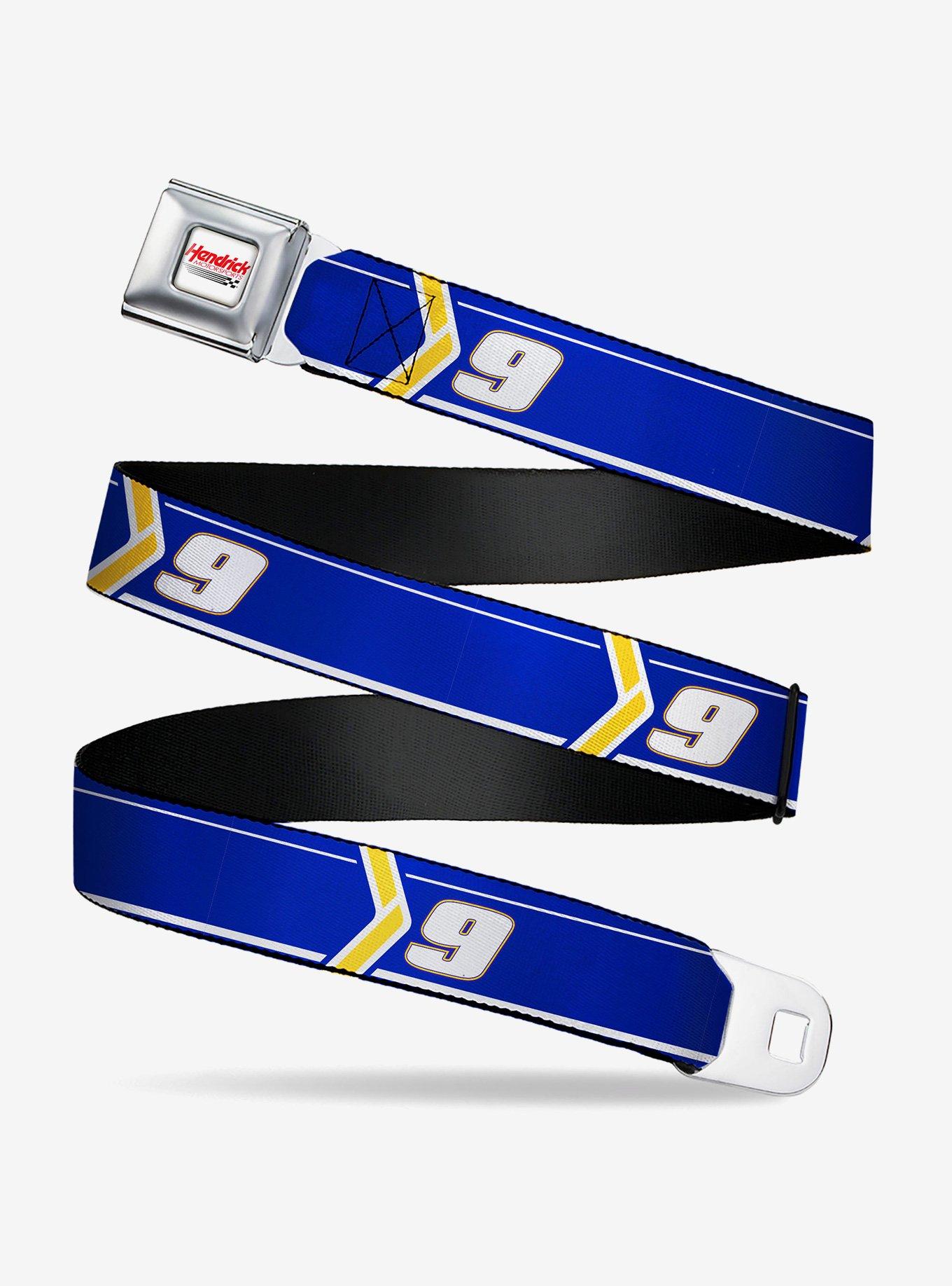 Hendrick Motorsports HMS Car Scheme Seatbelt Buckle Belt