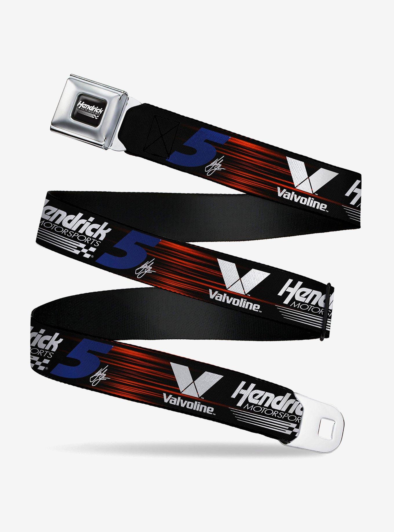 Hendrick Motorsports Kyle Larson #5 Autograph Valvoline Seatbelt Buckle Belt, , hi-res