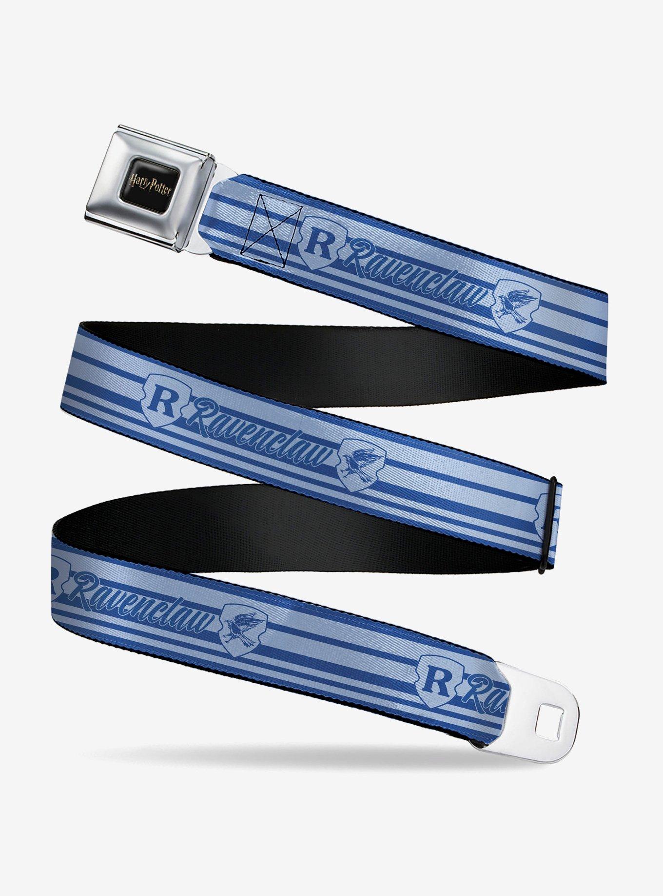 Harry Potter Ravenclaw House Champion Icons Stripe Seatbelt Buckle Belt, , hi-res