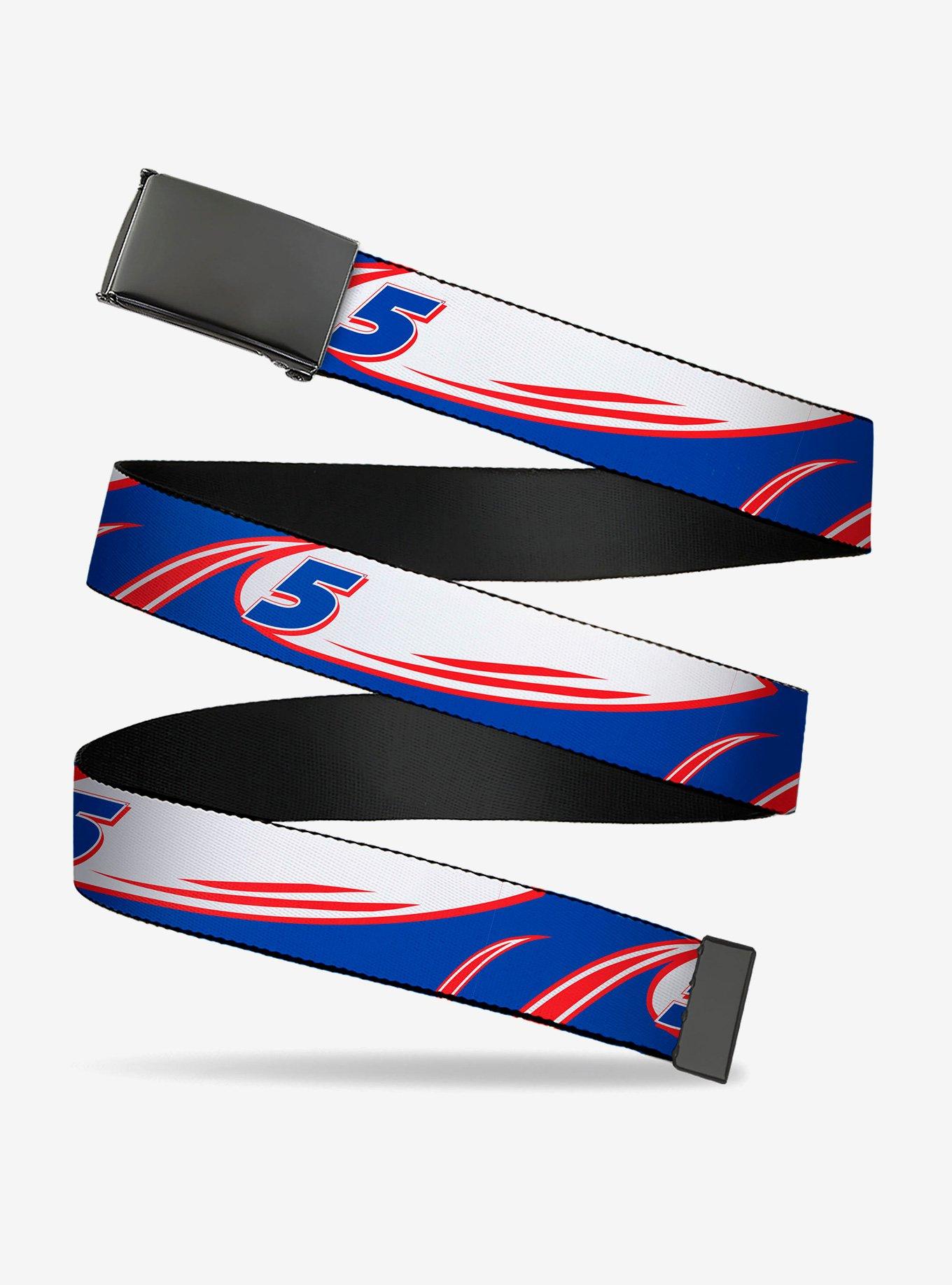 Hendrick Motorsports Kyle Larson #5 Car Scheme Clamp Buckle Belt, , hi-res
