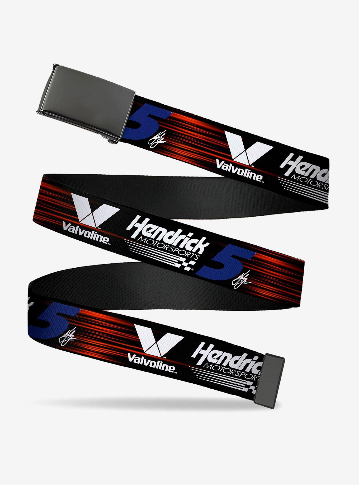 Hendrick Motorsports Kyle Larson #5 Autograph Valvoline Clamp Buckle Belt, , hi-res