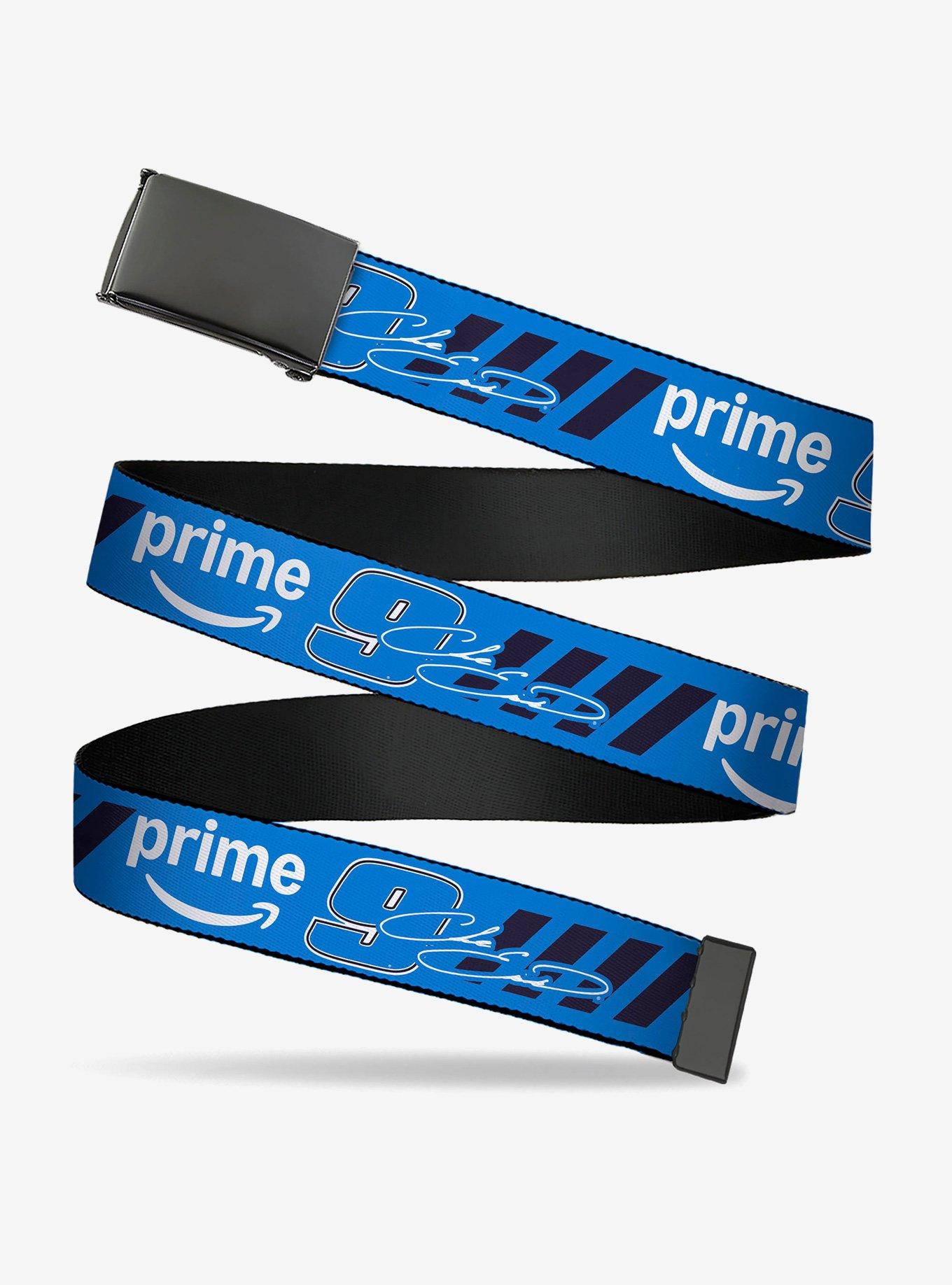 Hendrick Motorsports Chase Elliott #9 Autograph Prime Logo Clamp Buckle Belt, , hi-res