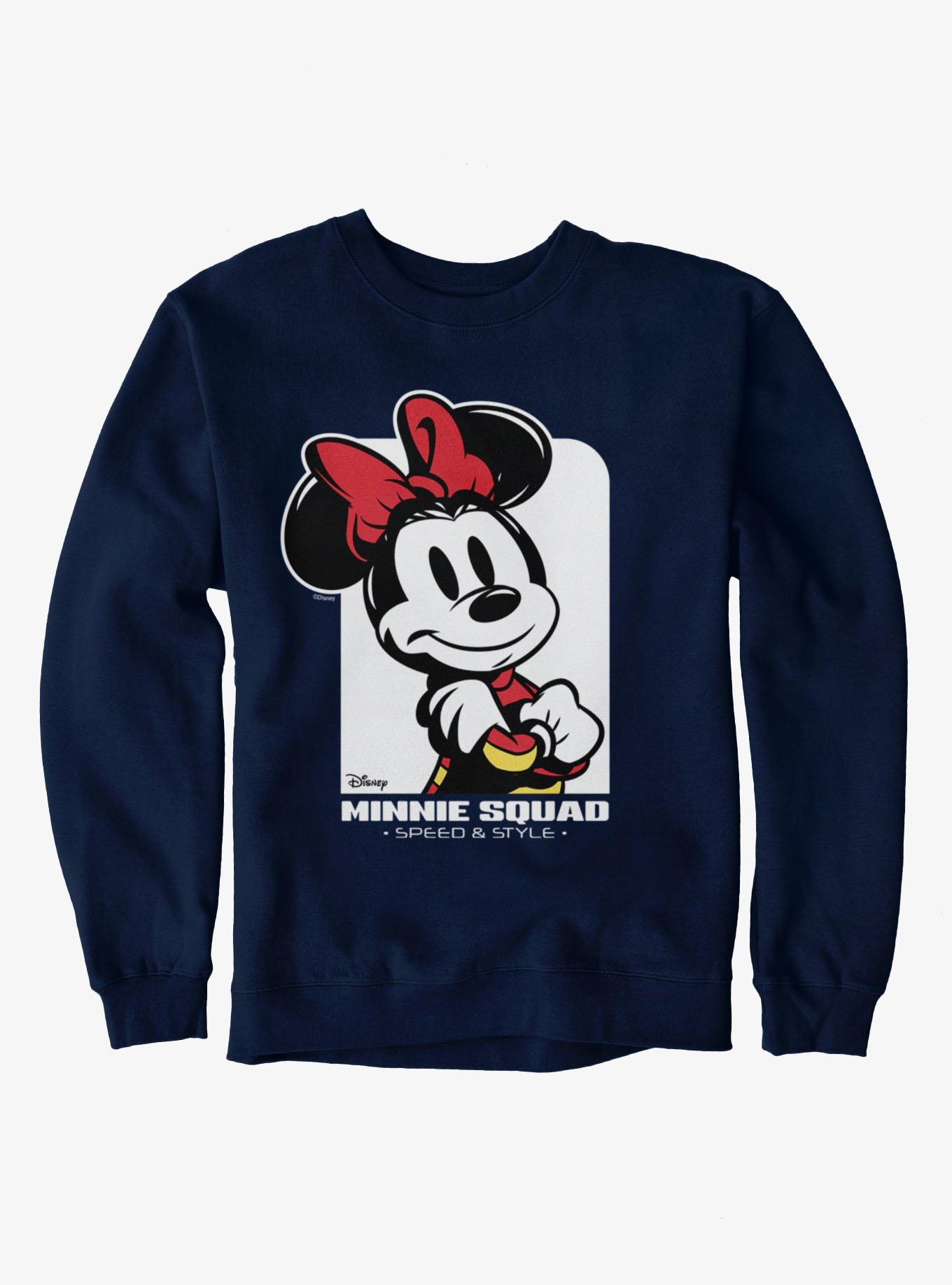 Disney Minnie Mouse Speed And Style Racing Sweatshirt, , hi-res