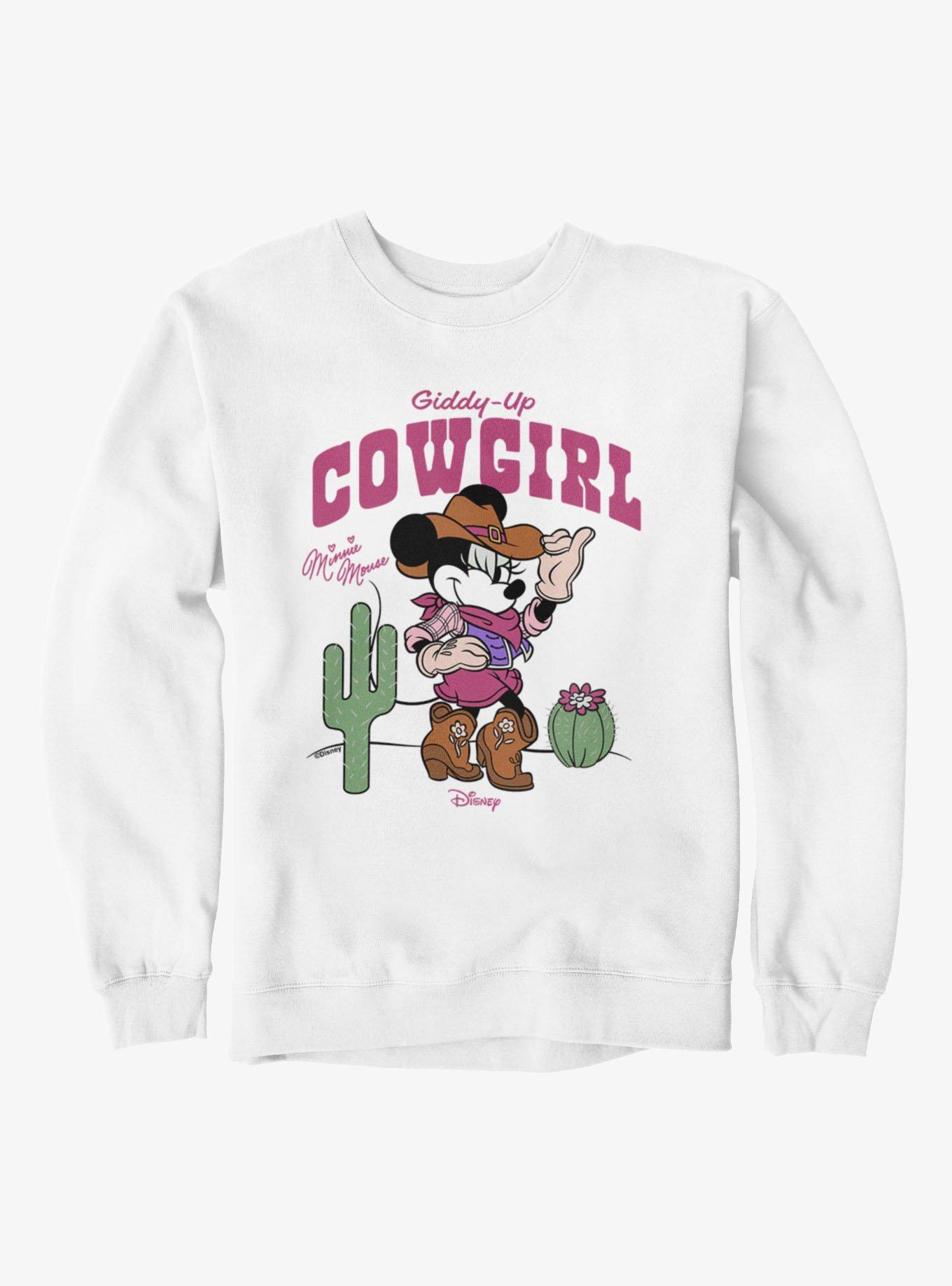 Disney Minnie Mouse Giddy Up Cowgirl Desert Sweatshirt, , hi-res