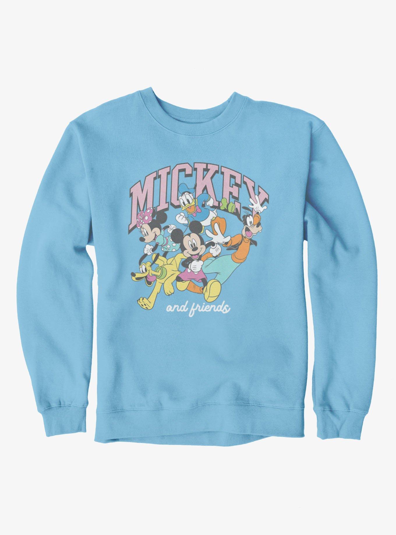 Disney Mickey Mouse & Friends Colors Group Sweatshirt, , hi-res