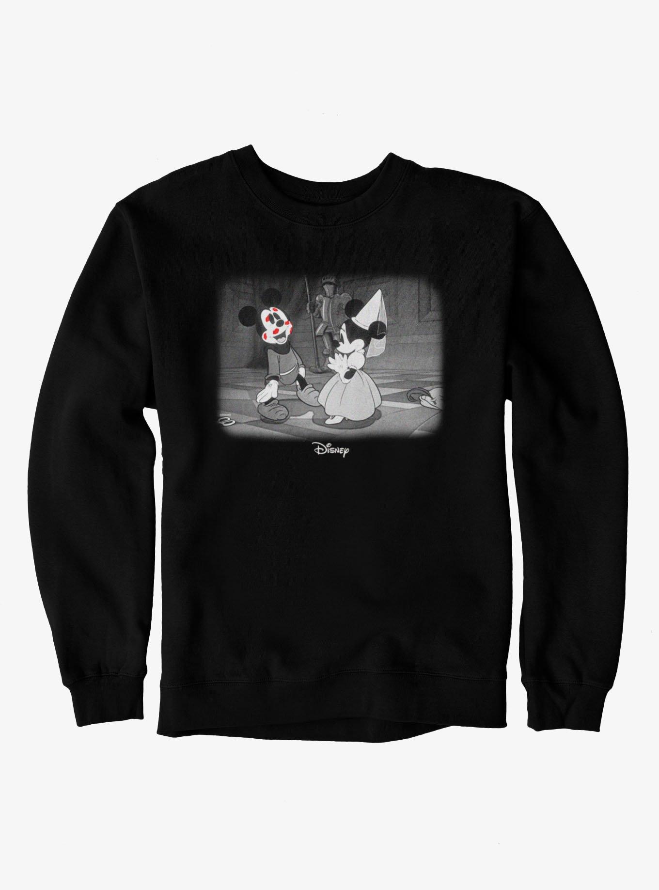Disney Mickey Mouse Retro Kiss Pop Minnie Sweatshirt, , hi-res