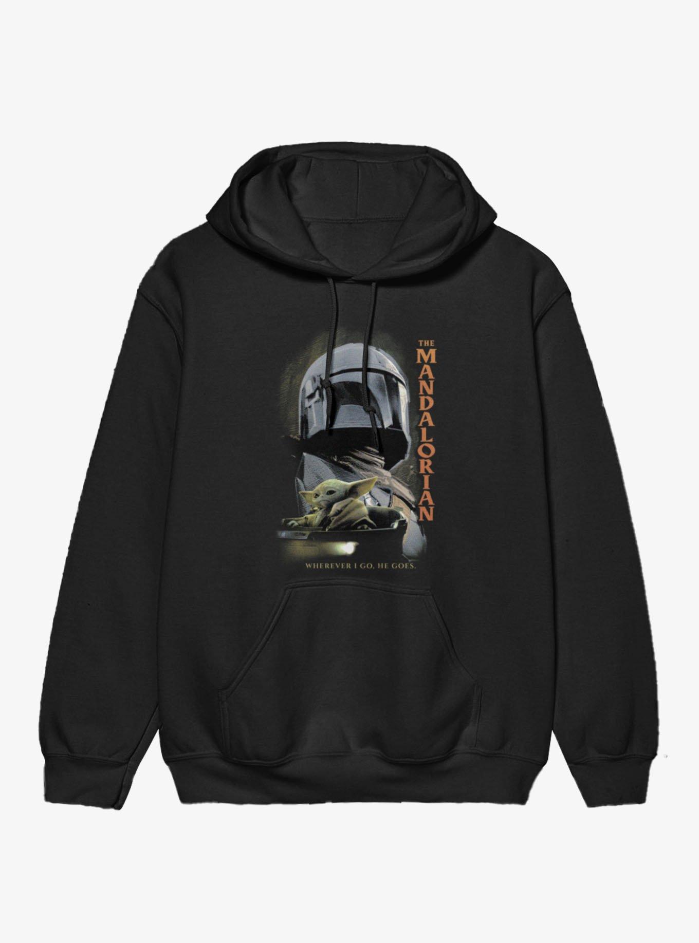Star Wars The Mandalorian Wherever I Go Hoodie