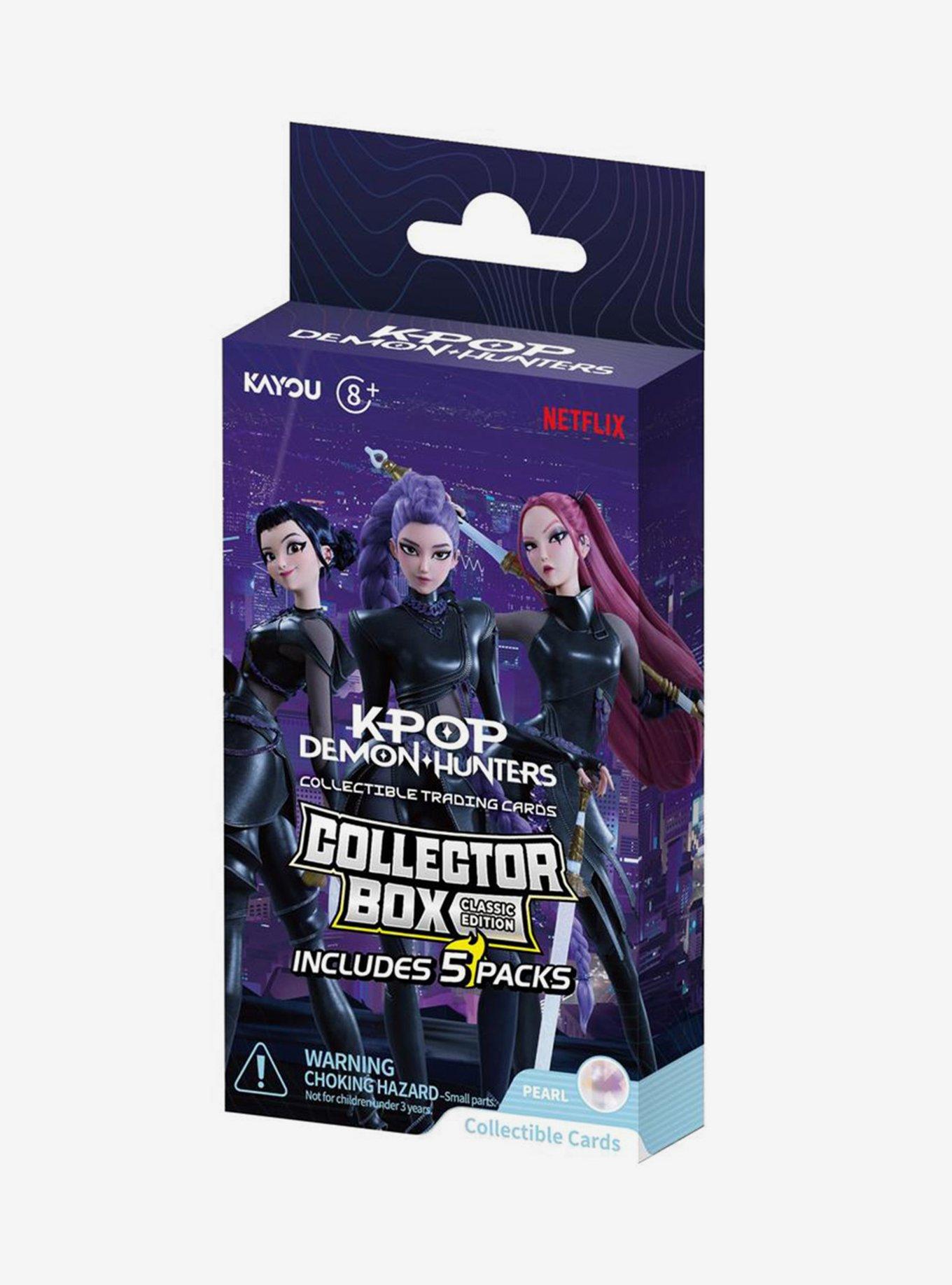 KPop Demon Hunters Trading Cards Collector Box