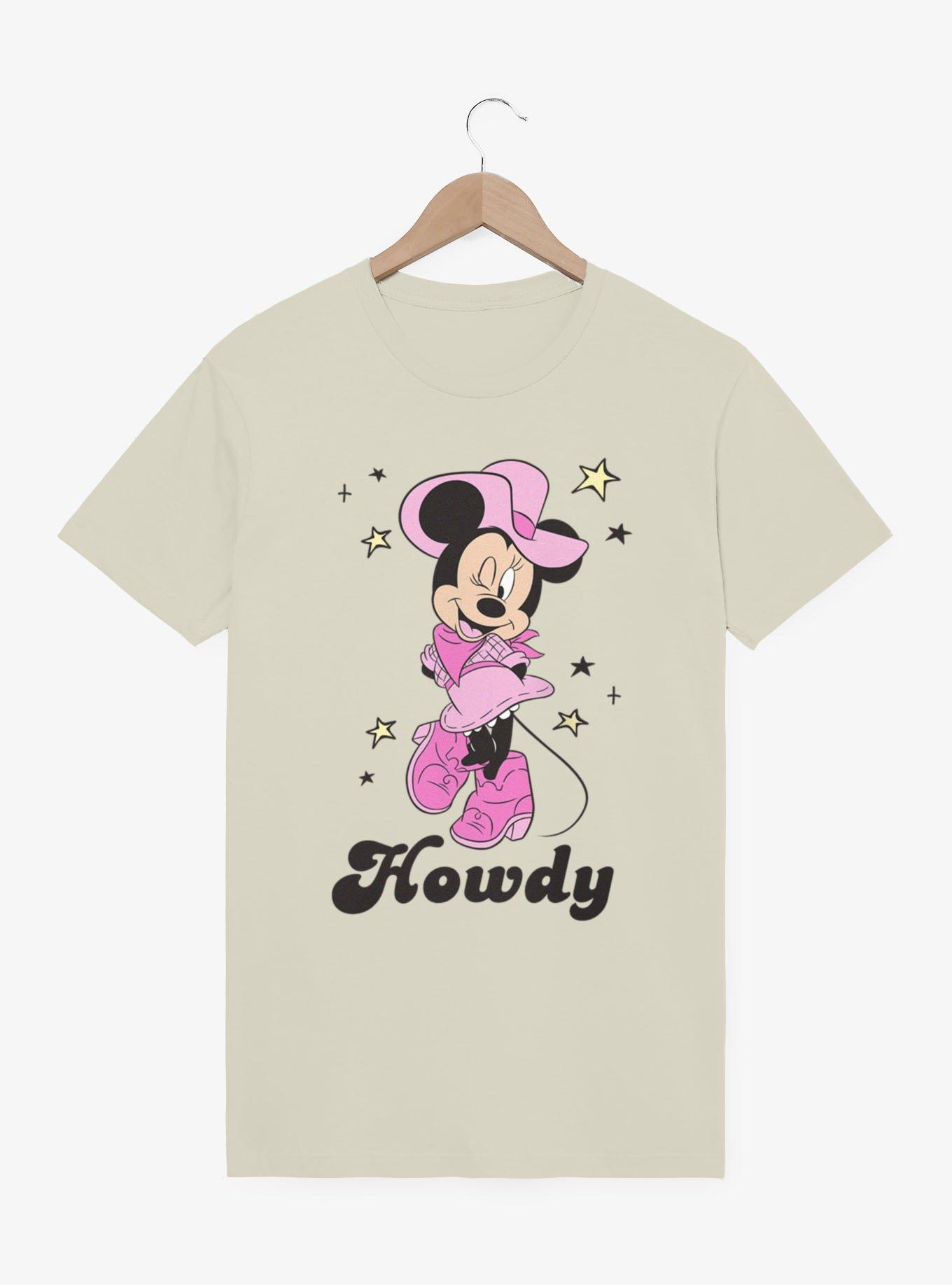 Disney Minnie Mouse Howdy Cowgirl Wink T-Shirt, , hi-res