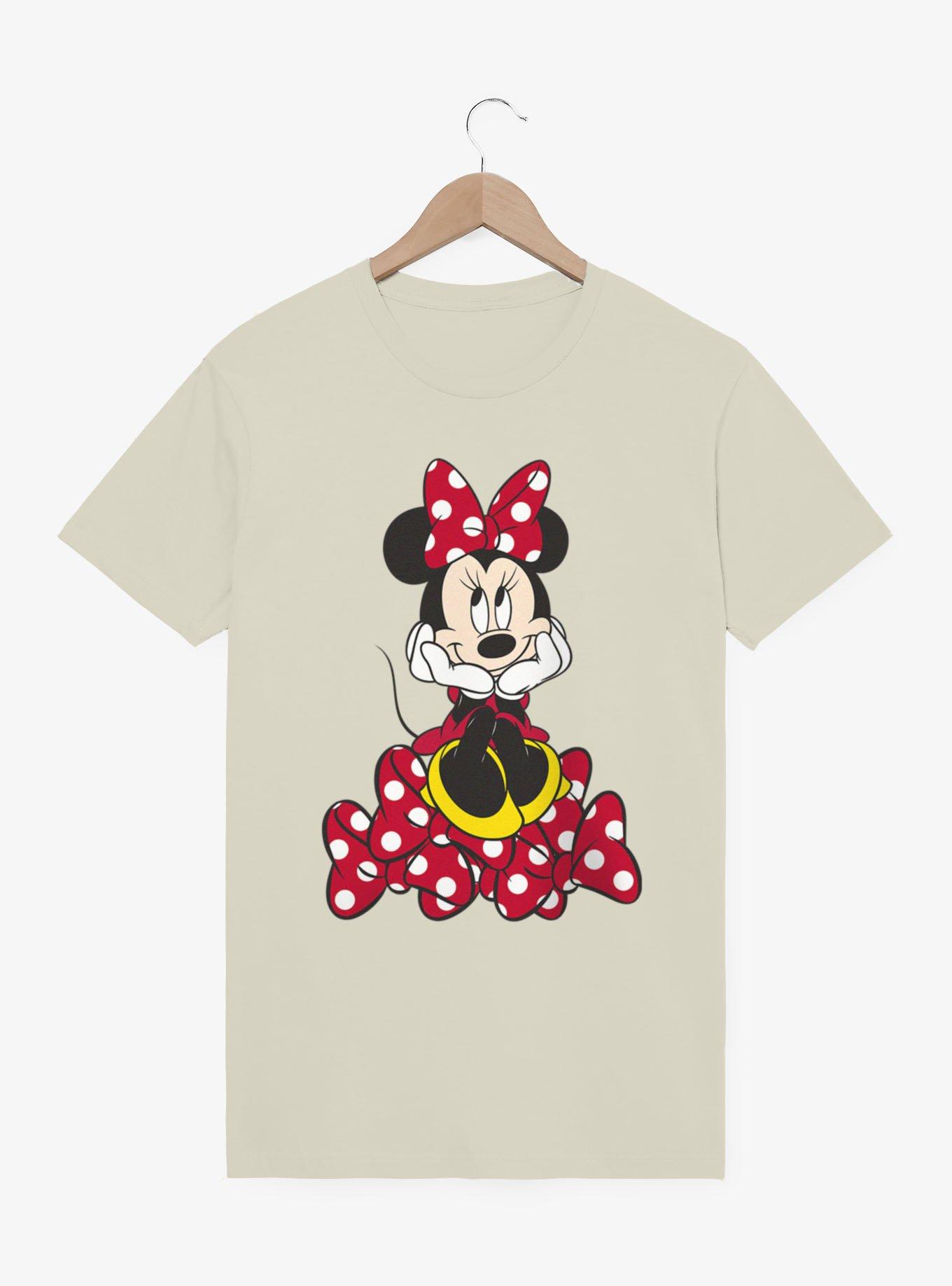 Disney Minnie Mouse Happy Pile Of Bows T-Shirt, , hi-res