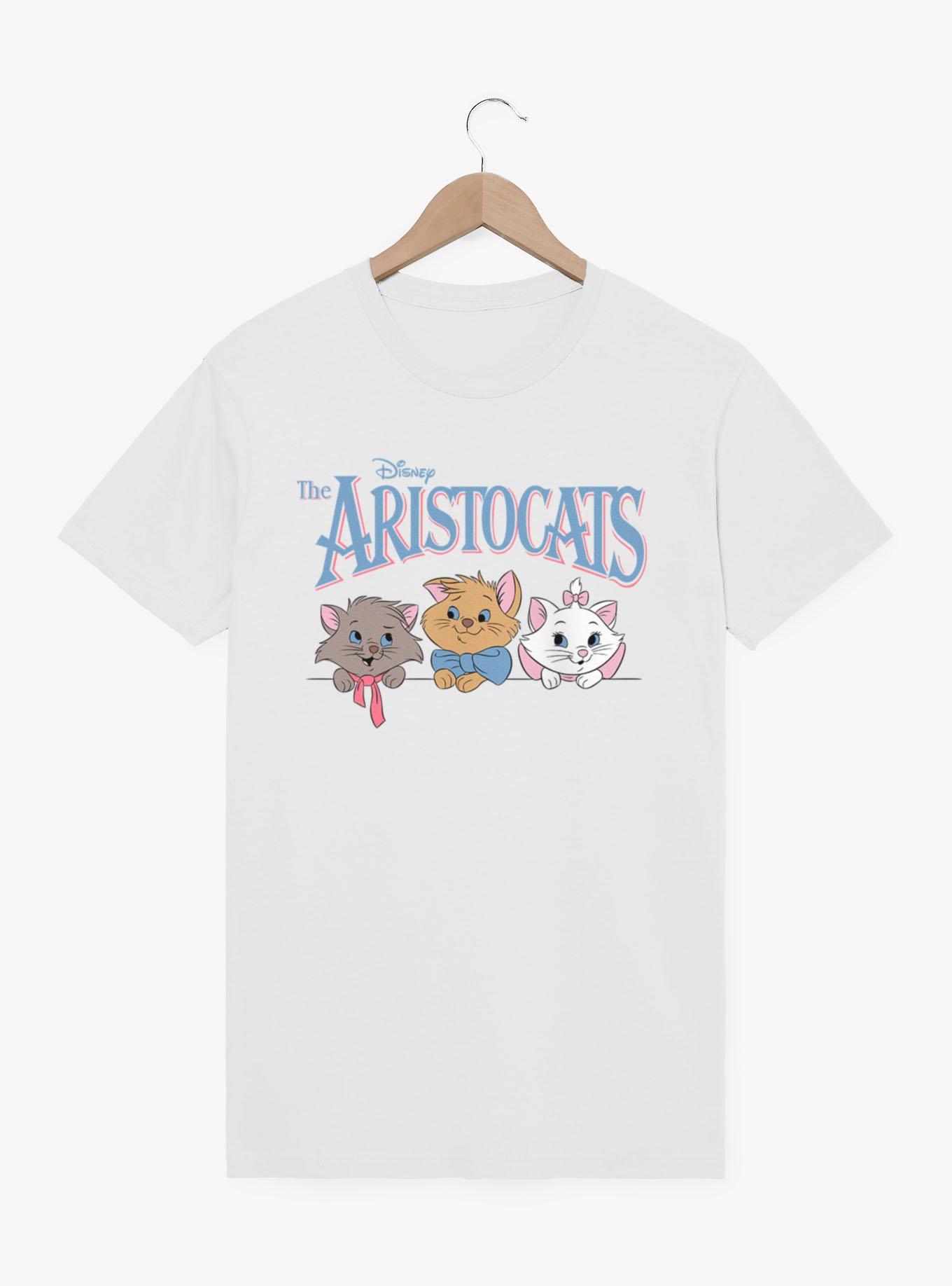 Disney The Aristocats Logo Kitten Face Lineup T-Shirt, , hi-res