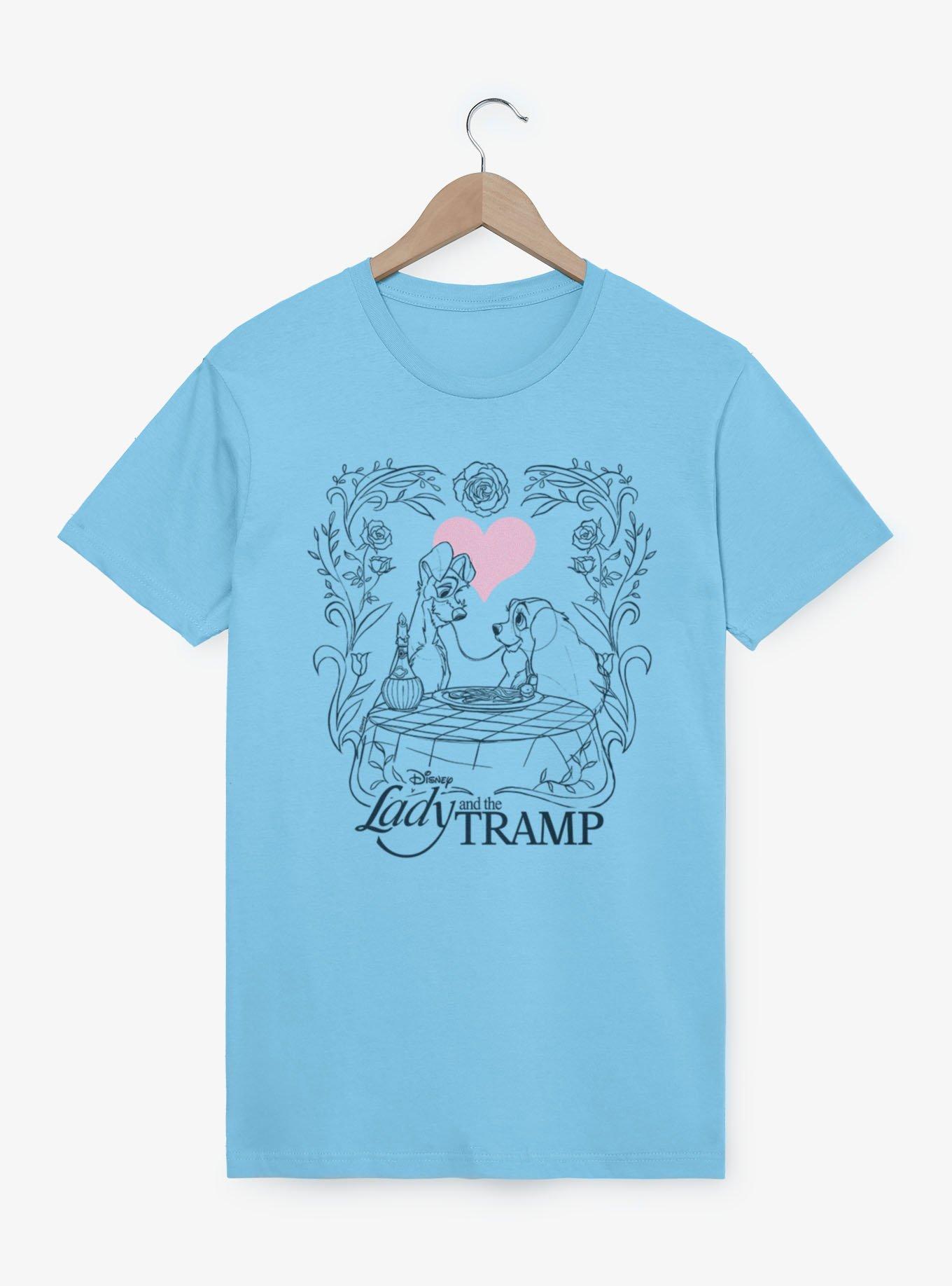 Disney Lady And The Tramp Love Spaghetti Night T-Shirt, , hi-res