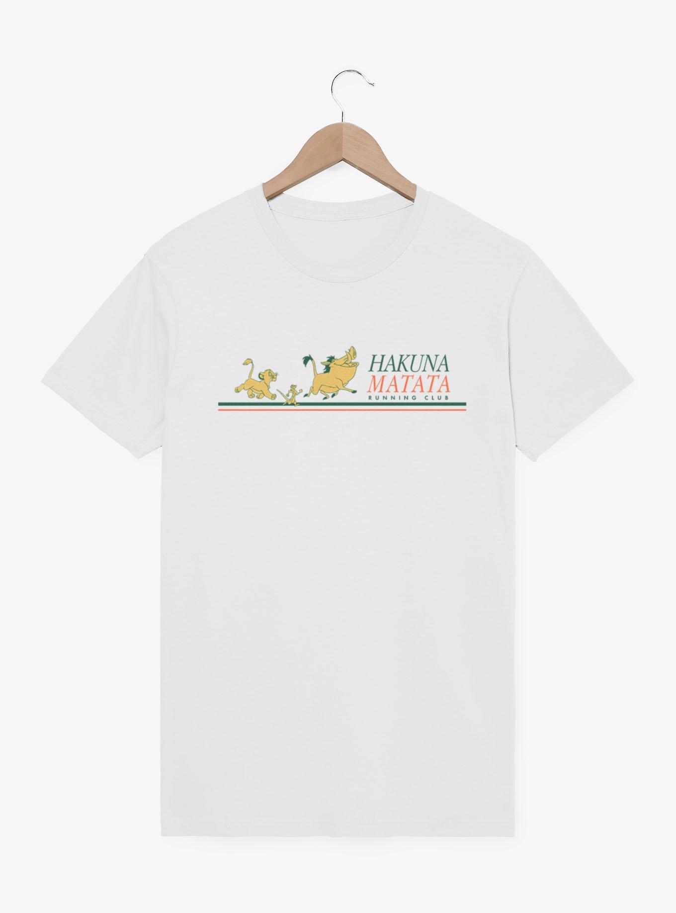 Disney The Lion King Hakuna Matata Running Club Stripes T-Shirt, , hi-res
