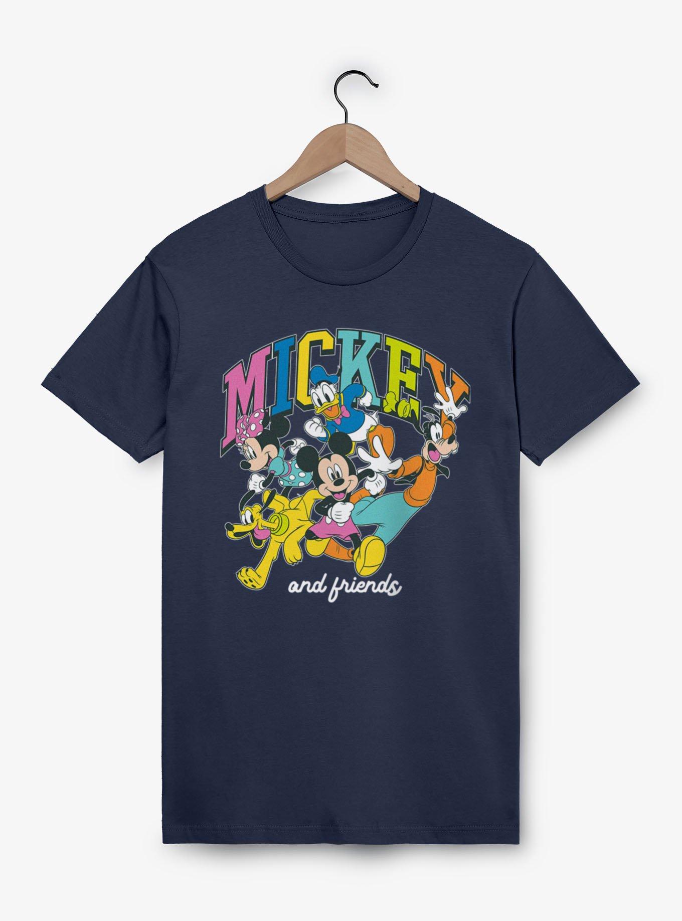 Disney Mickey Mouse & Friends Running Colors Group T-Shirt, , hi-res